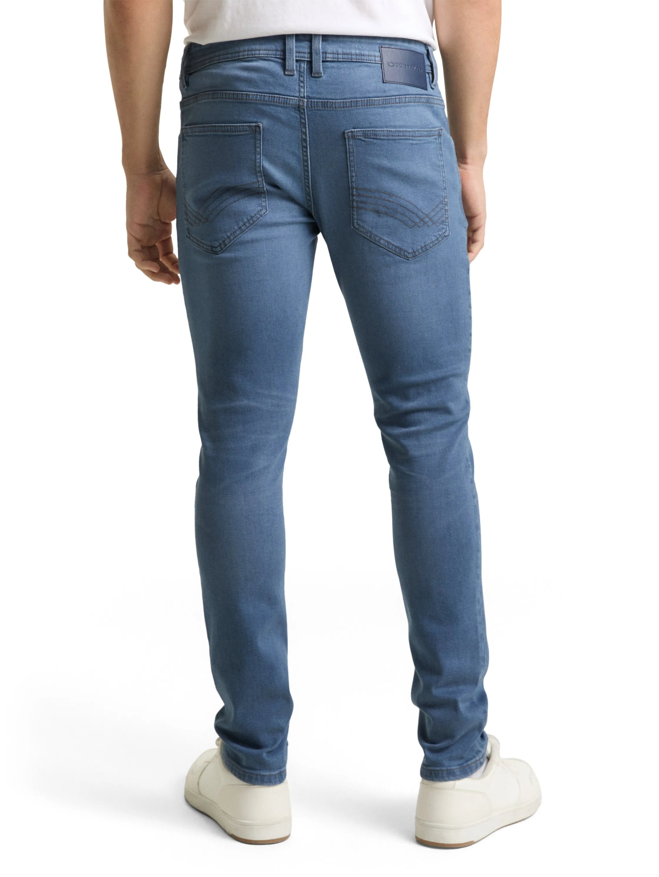 Tom Tailor Blue Grey Denim Men Tttroy Slim Jeans SKU: 1048840_10160 Image 02