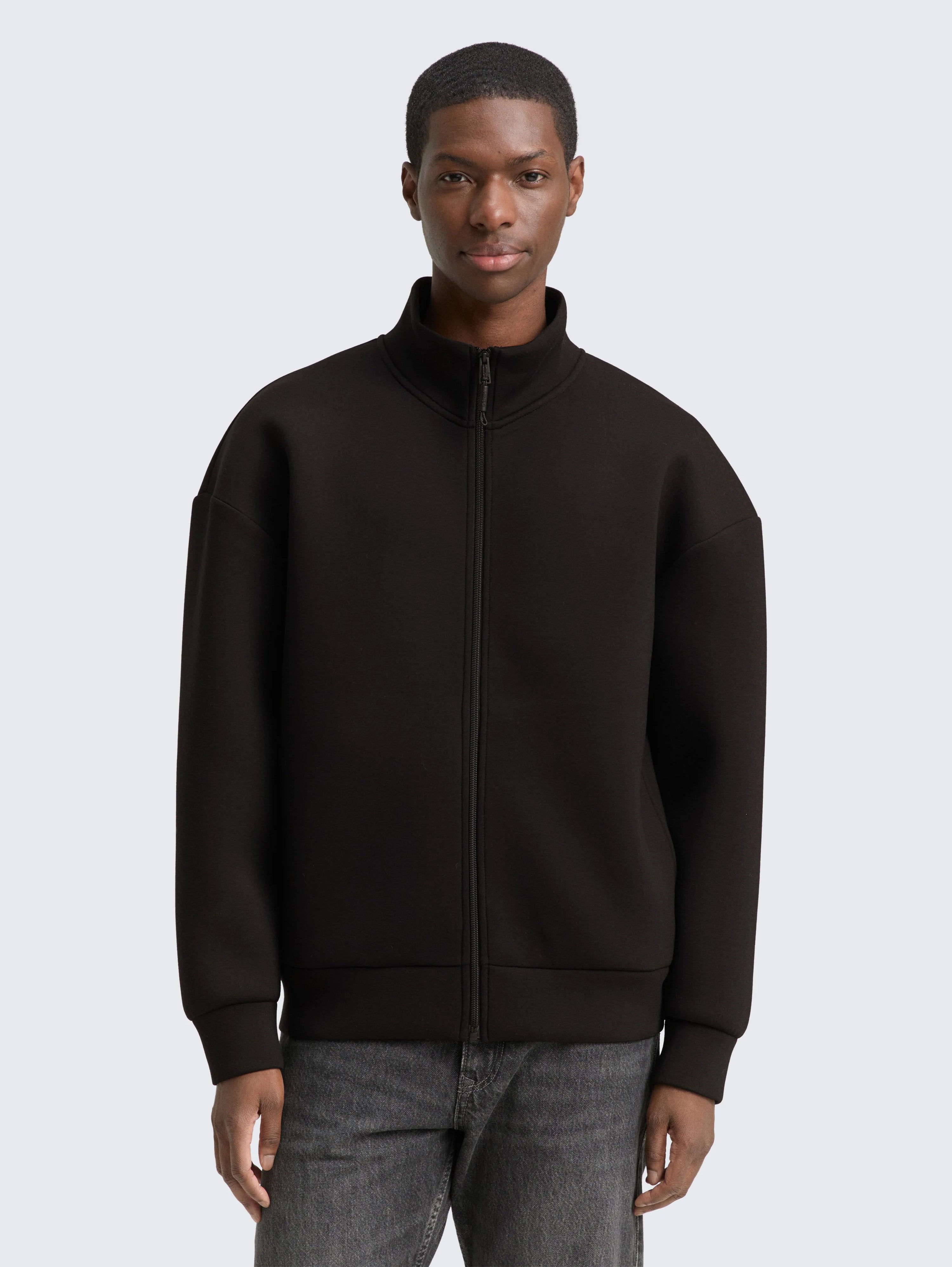 Tom Tailor_0_Relaxed Scuba Sweatshirt Jacket_1049002_29999_01