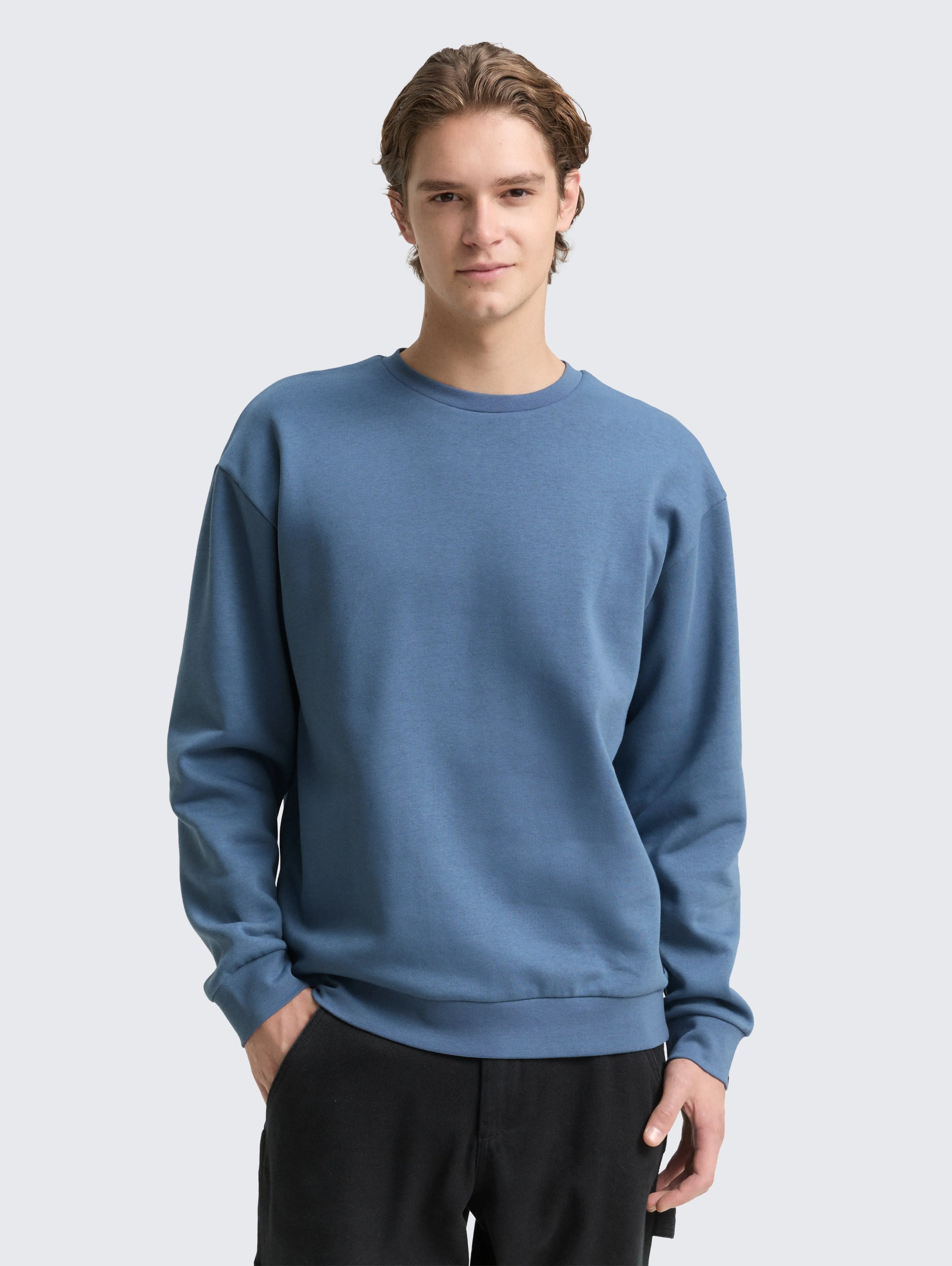 Tom Tailor_0_Sweatshirt with Logo Badge_1049014_28969_01