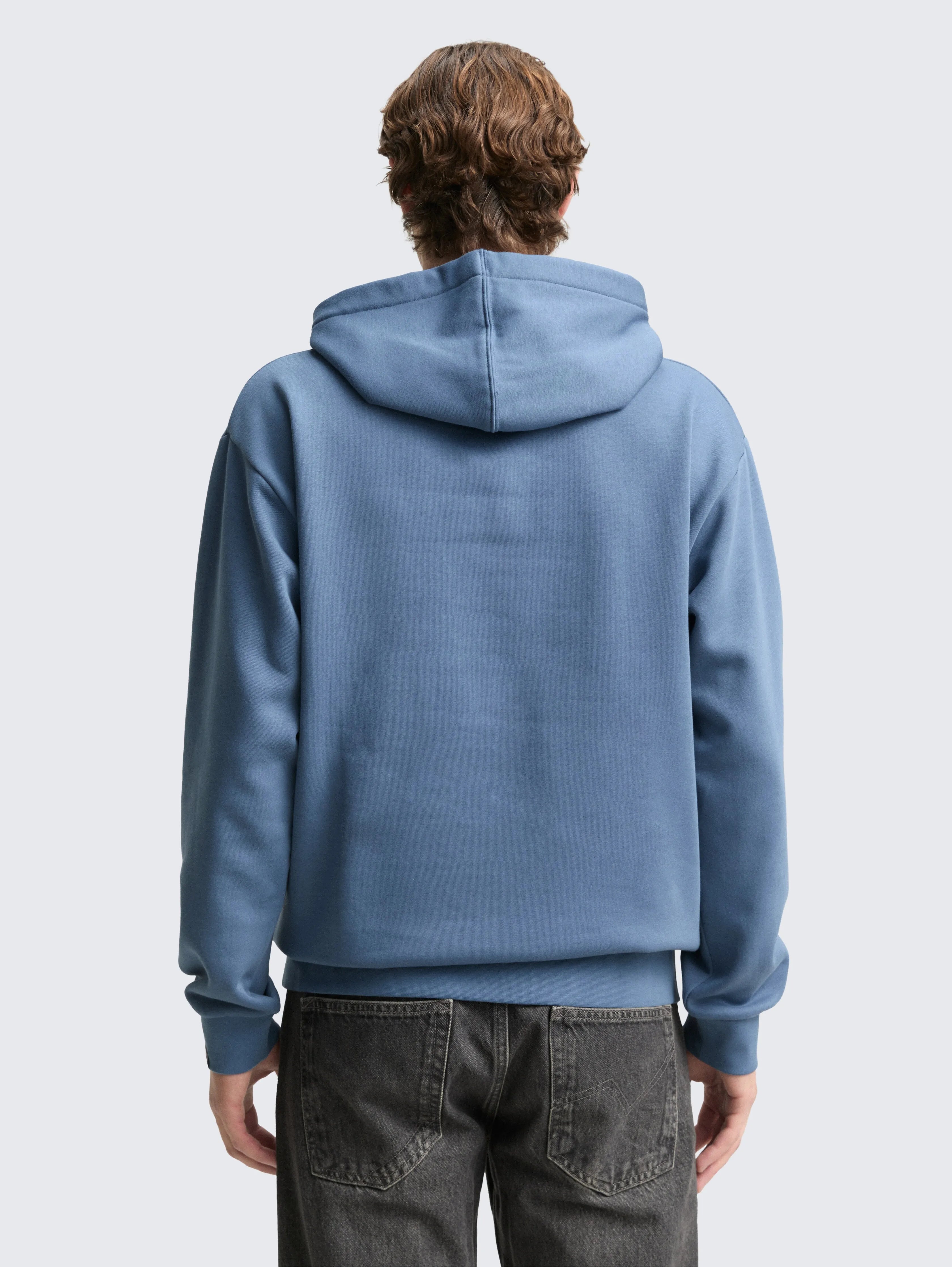 Tom Tailor_Blue_Hoodie Sweatshirt with Logo Badge_1049017_28969_03
