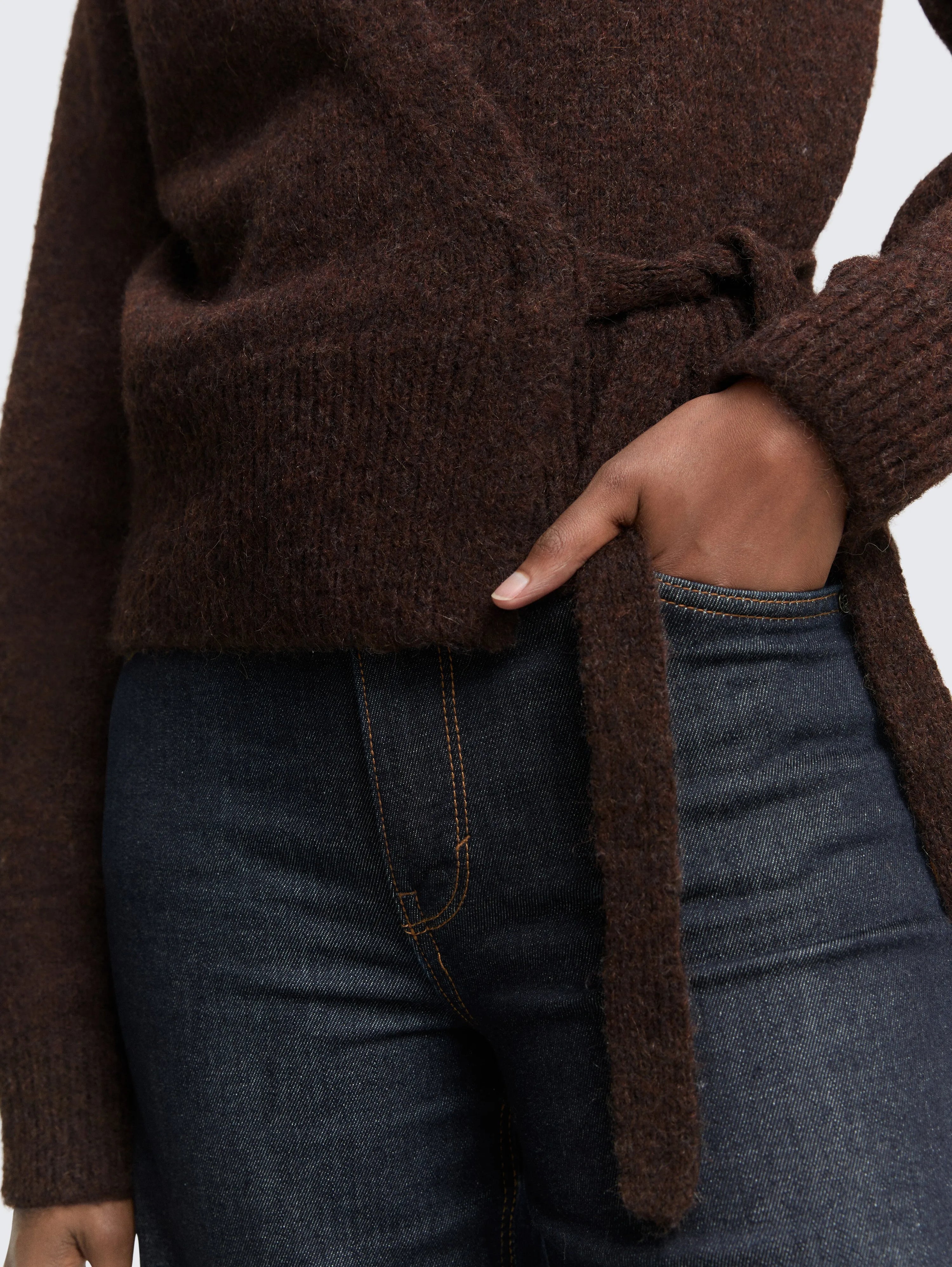 Tom Tailor_Brown_Relaxed Fit Wrap Cardigan_1049070_38864_05