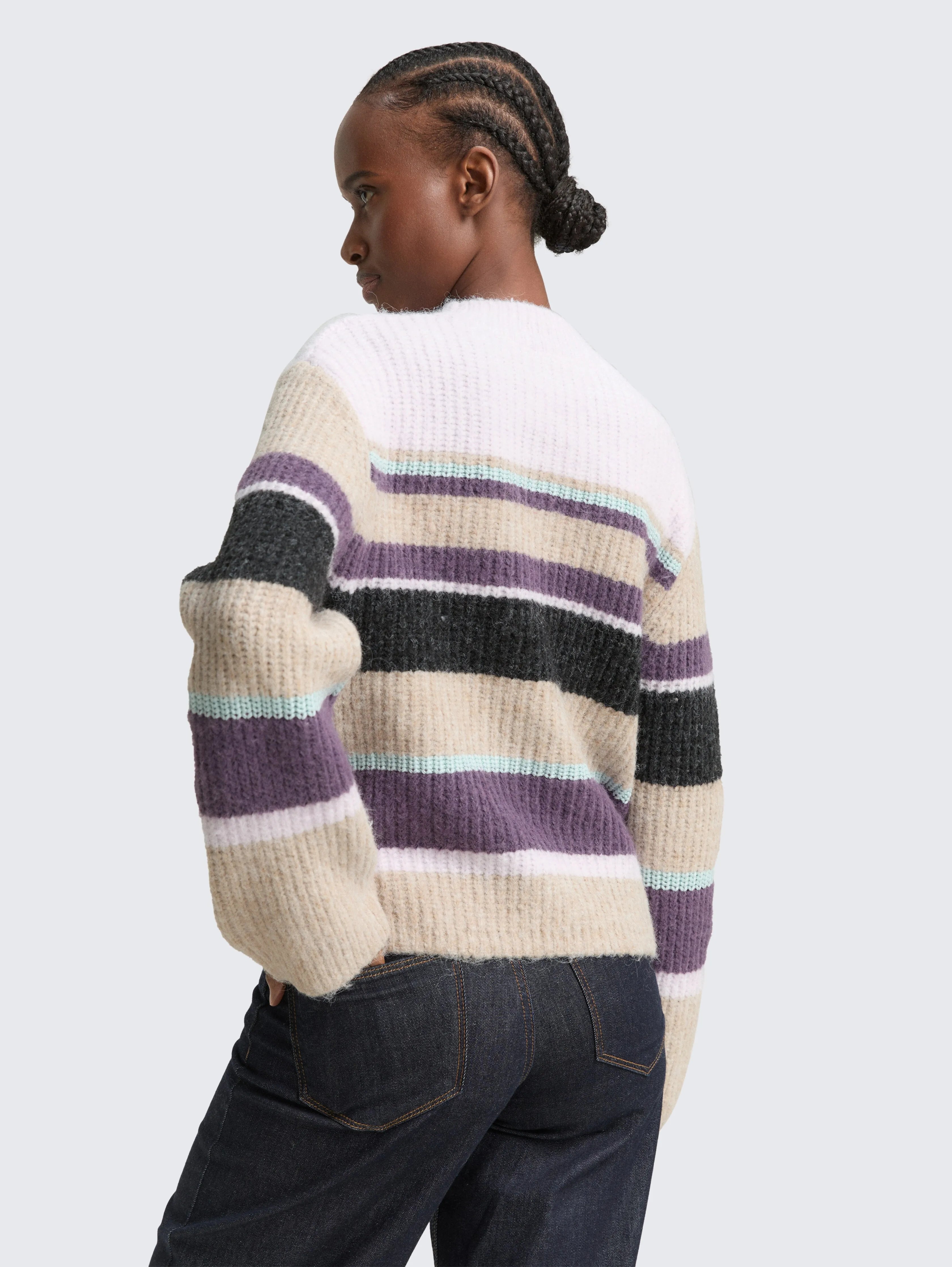 Tom Tailor_Multi-Color_Relaxed Fit Knitted Jumper with Striped Pattern_1049075_39164_03
