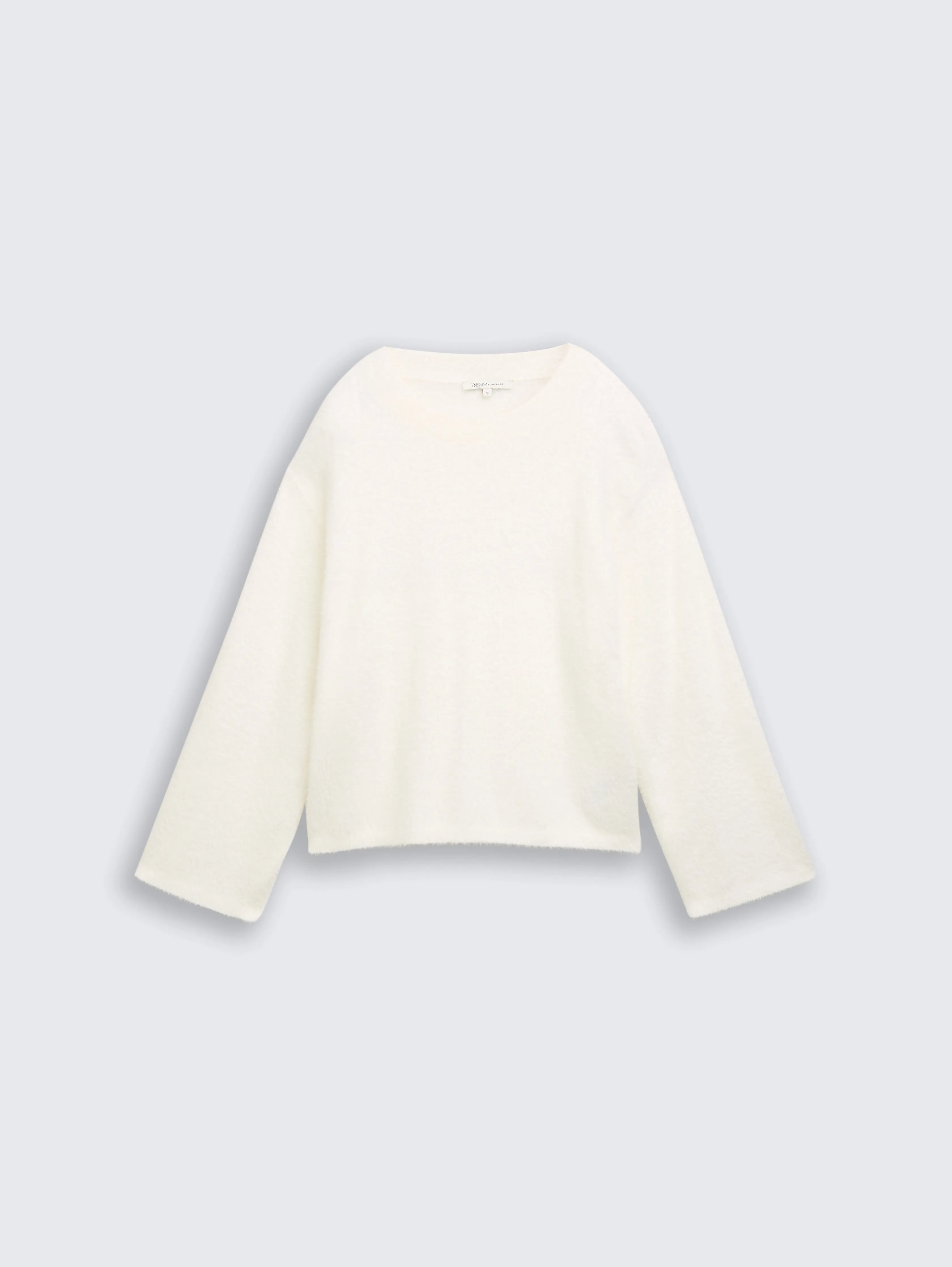 Tom Tailor_Red_Knitted Jumper Made From Feather Yarn_1049083_10332_04