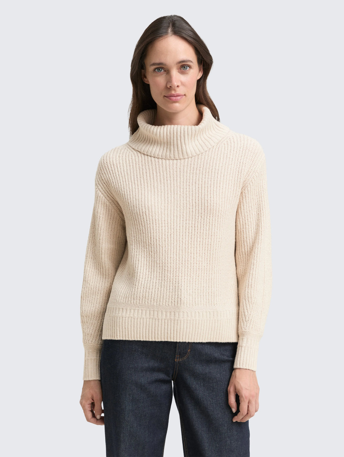 Tom Tailor_Gray_Loose Fit Turtleneck Jumper_1049137_36844_02