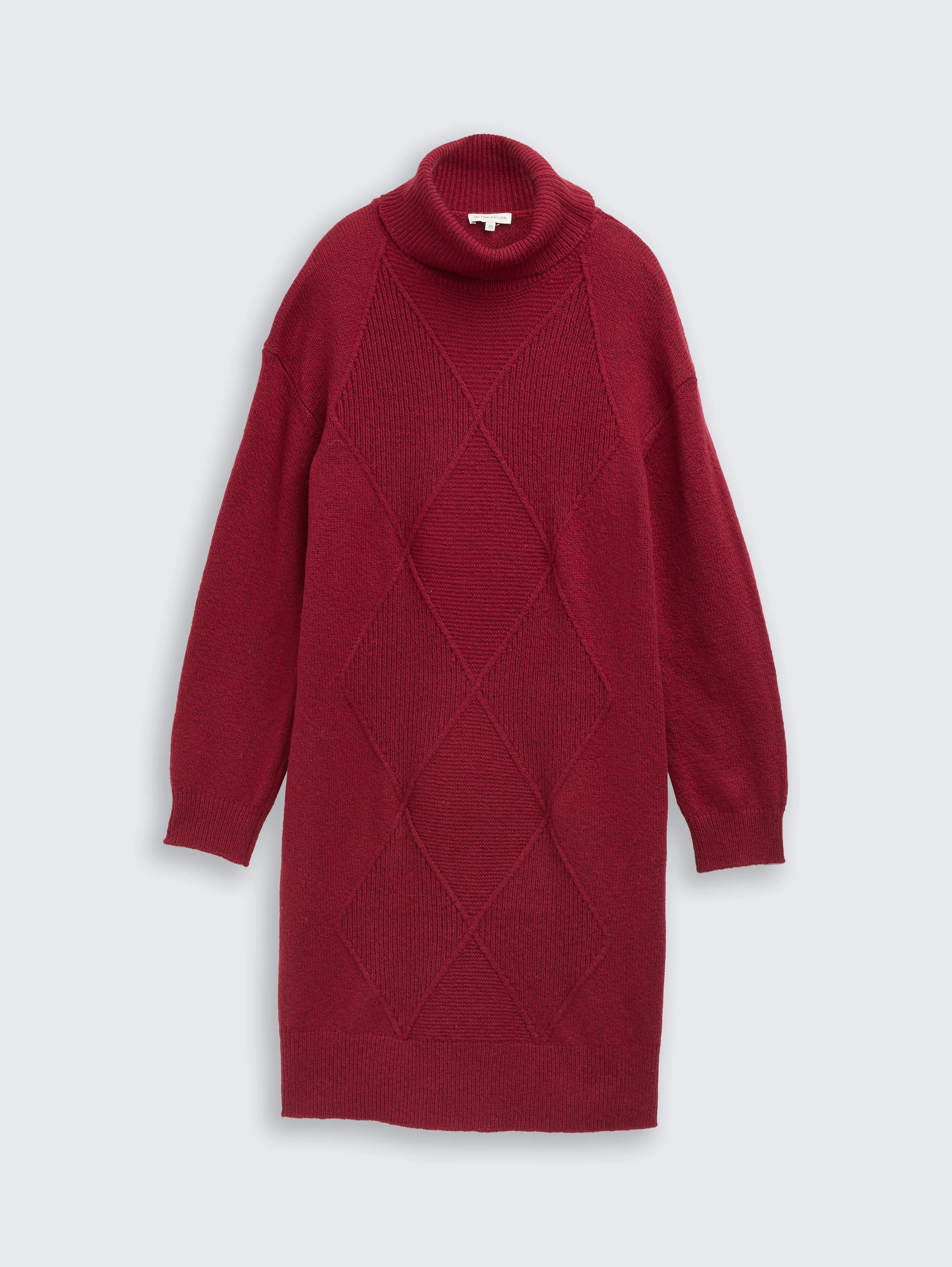 Tom Tailor_White_Loose Fit Knitted Dress_1049141_39063_04