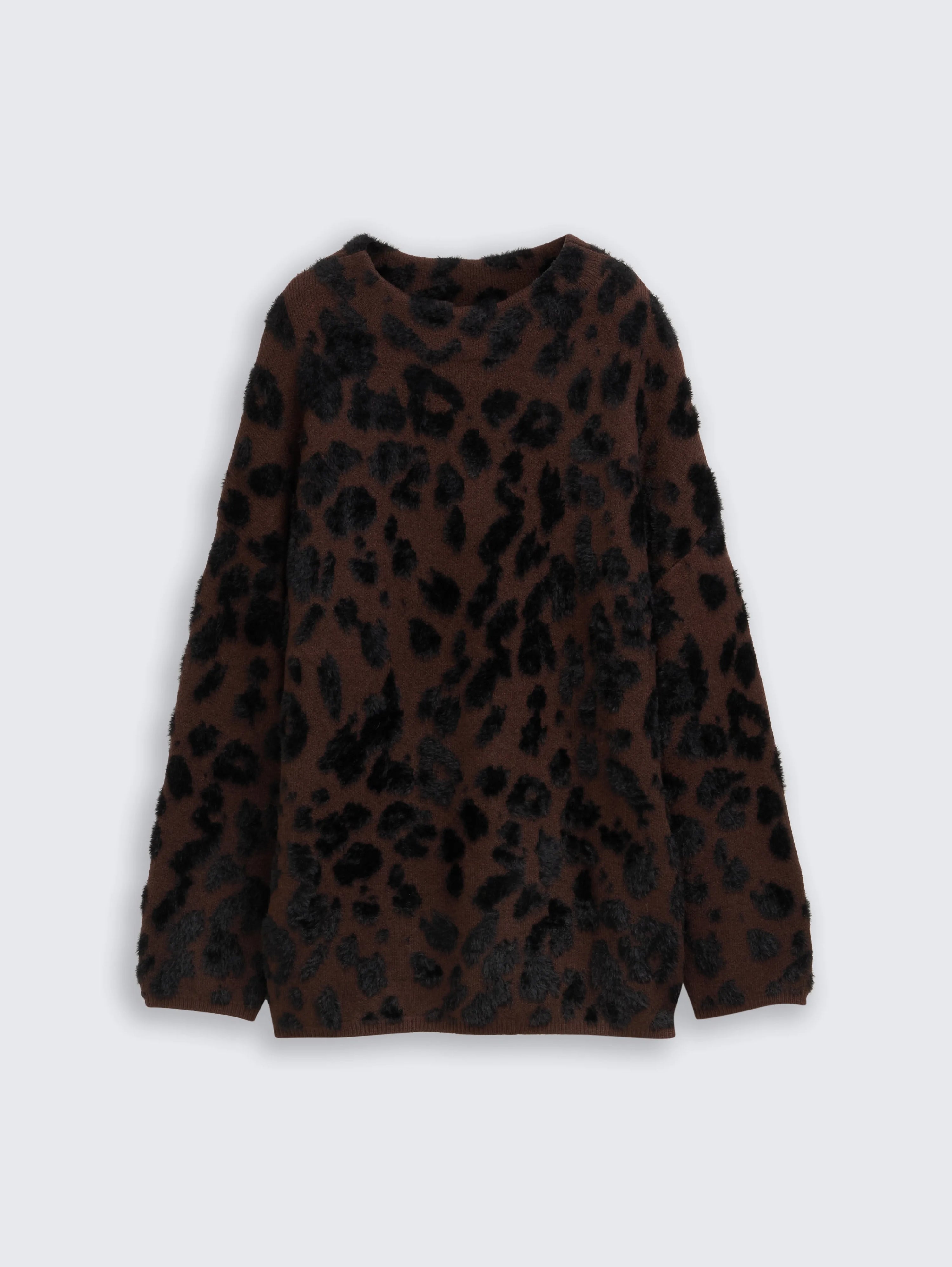 Tom Tailor_0_Oversized Knitted Jumper with Leopard Print_1049158_39133_04