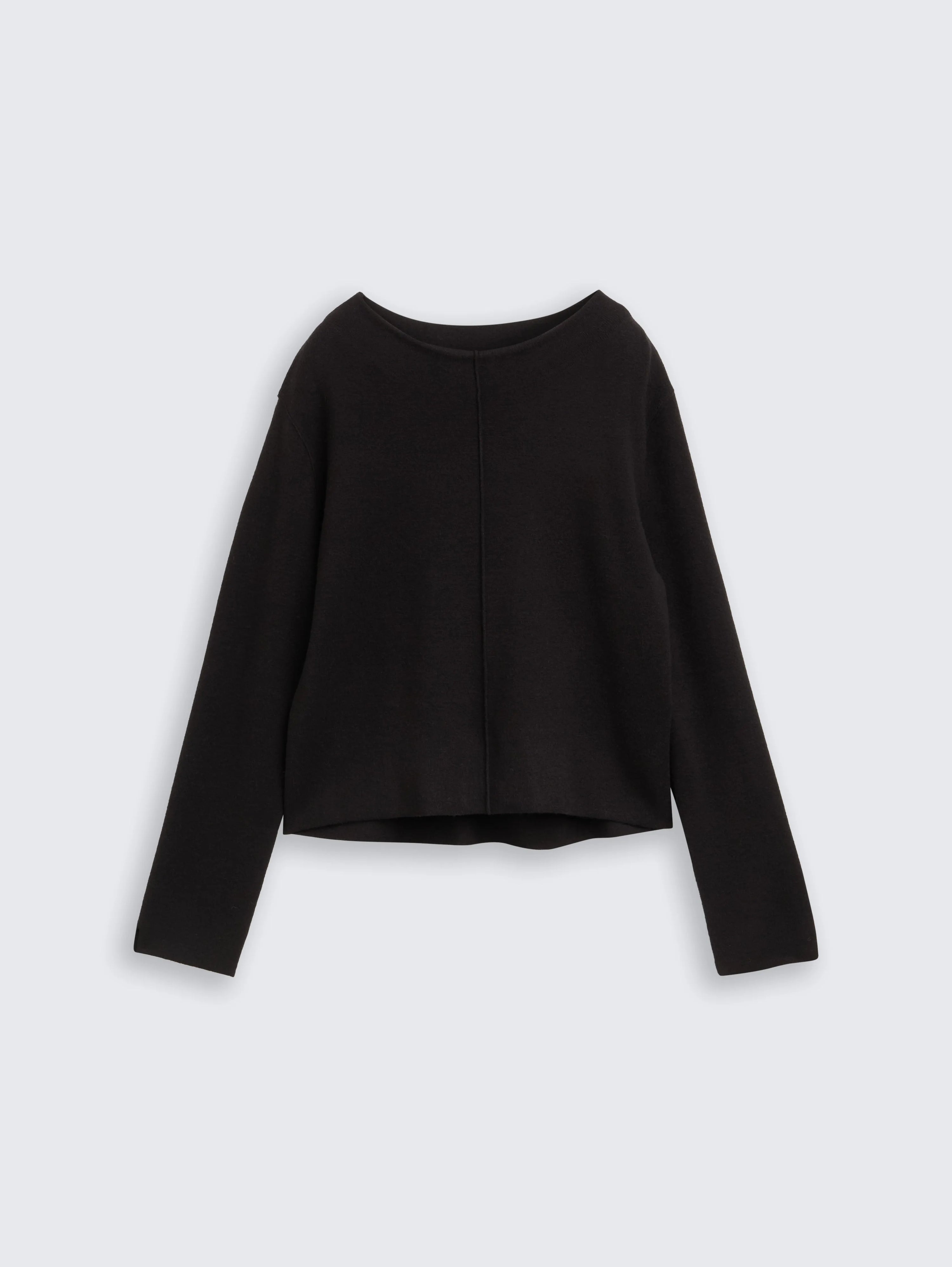 Tom Tailor_0_Cropped Knitted Jumper with Stand-Up Collar_1049163_14482_04