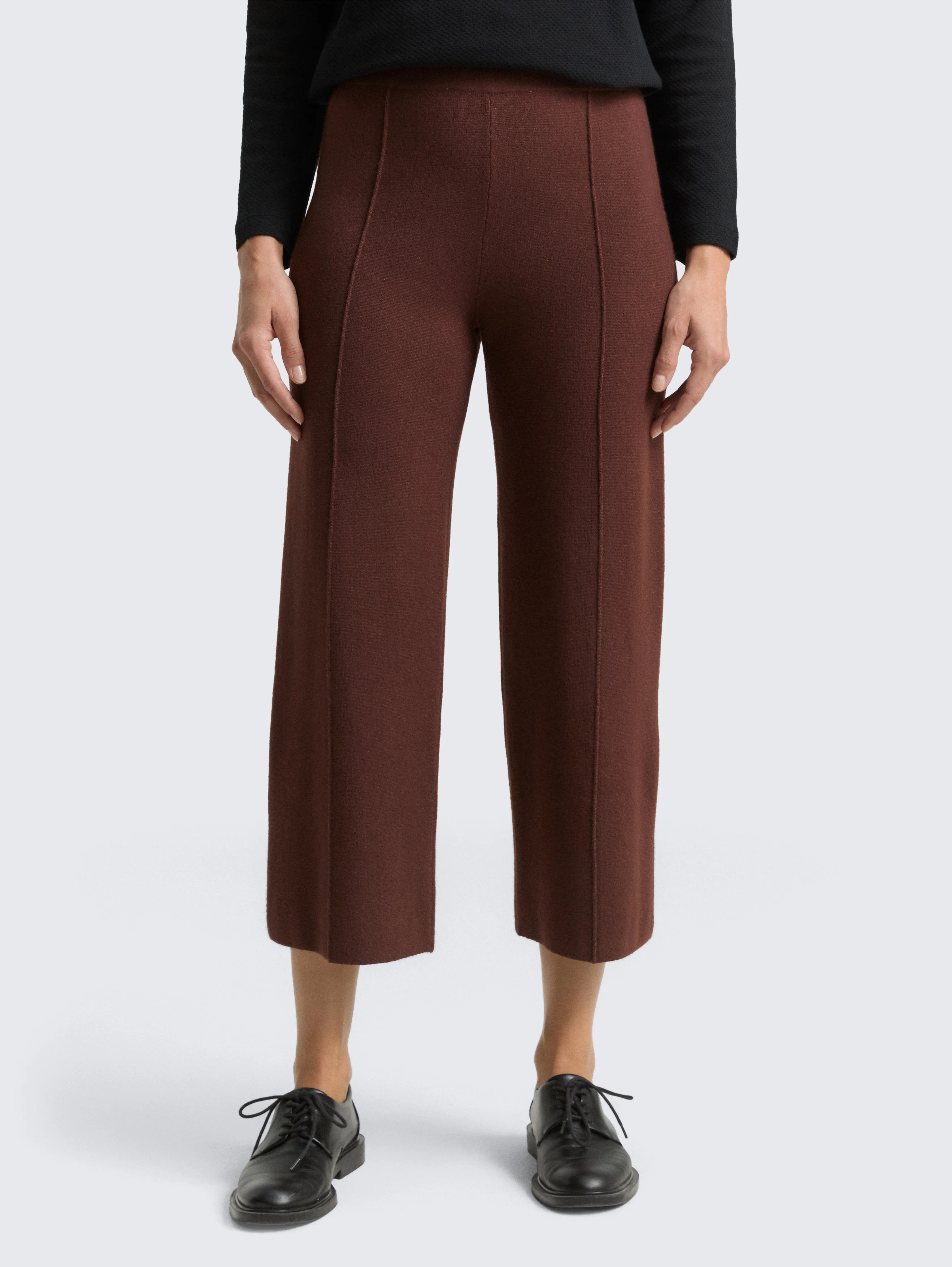 Tom Tailor_Gray_Culotte Knit Trousers_1049165_39062_05