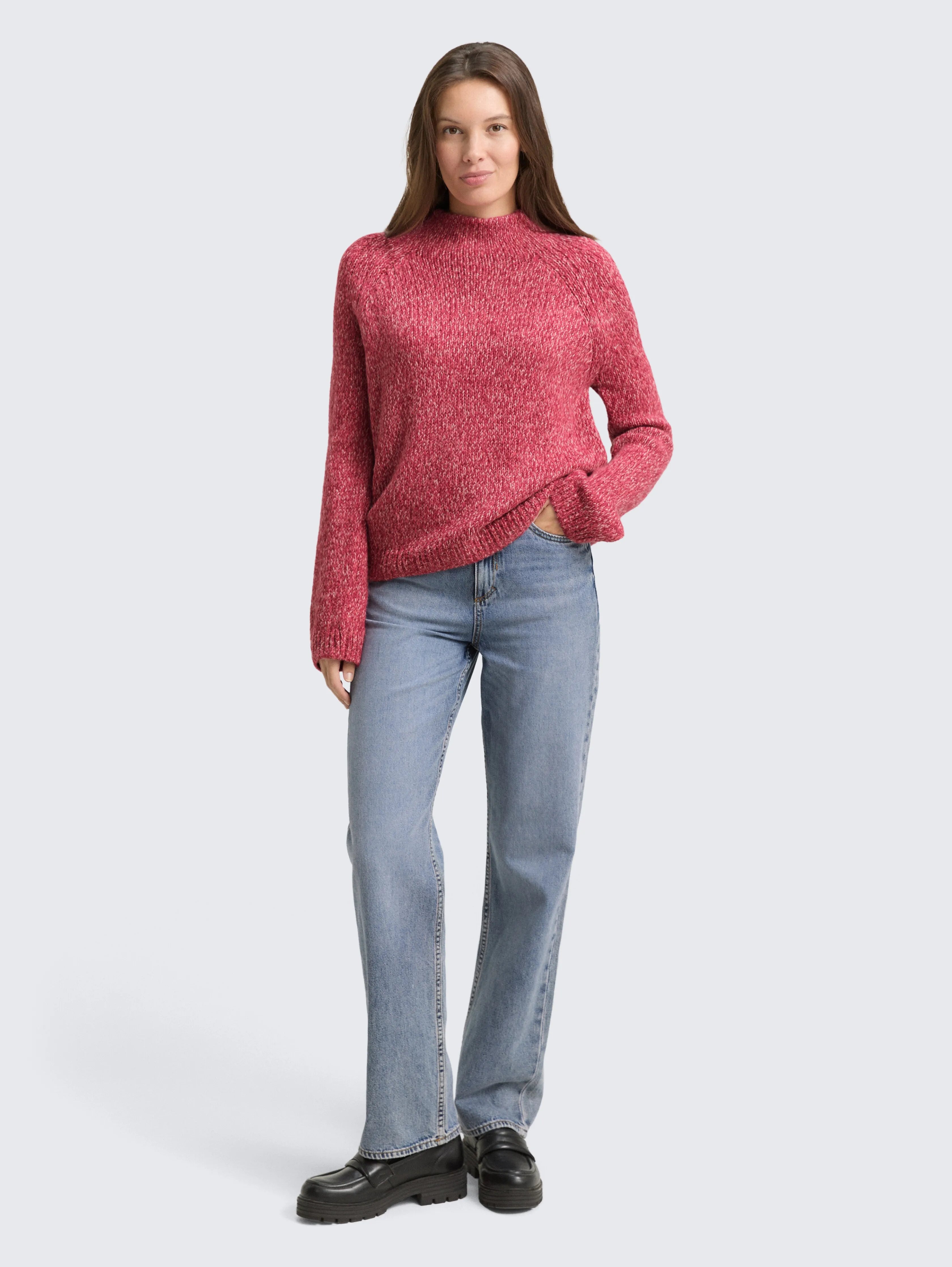 Tom Tailor_0_Loose Fit Knitted Jumper with Wool Content_1049166_39236_02