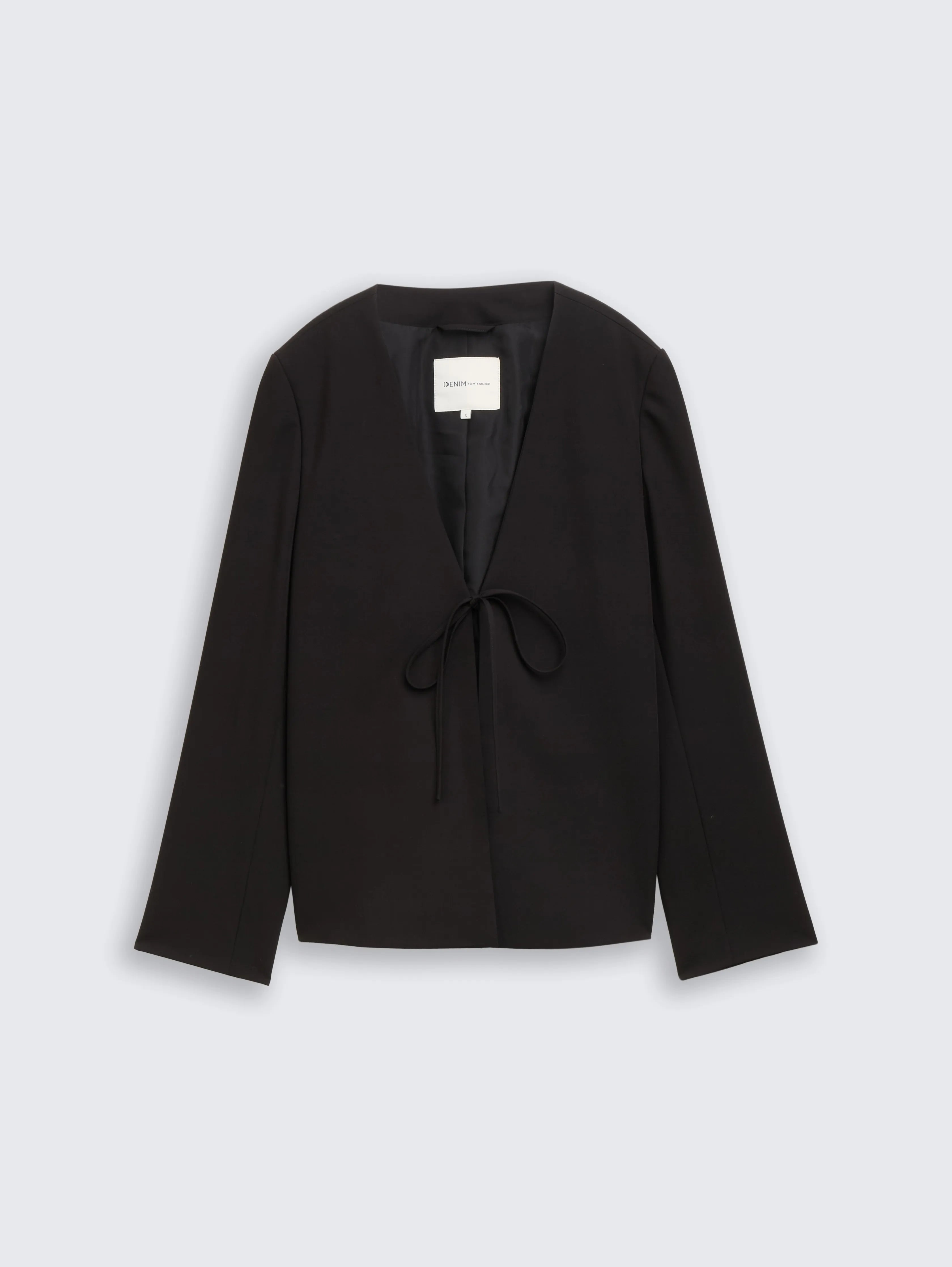 Tom Tailor_0_Regular Fit Jacket with Bow Detail_1049254_14482_04