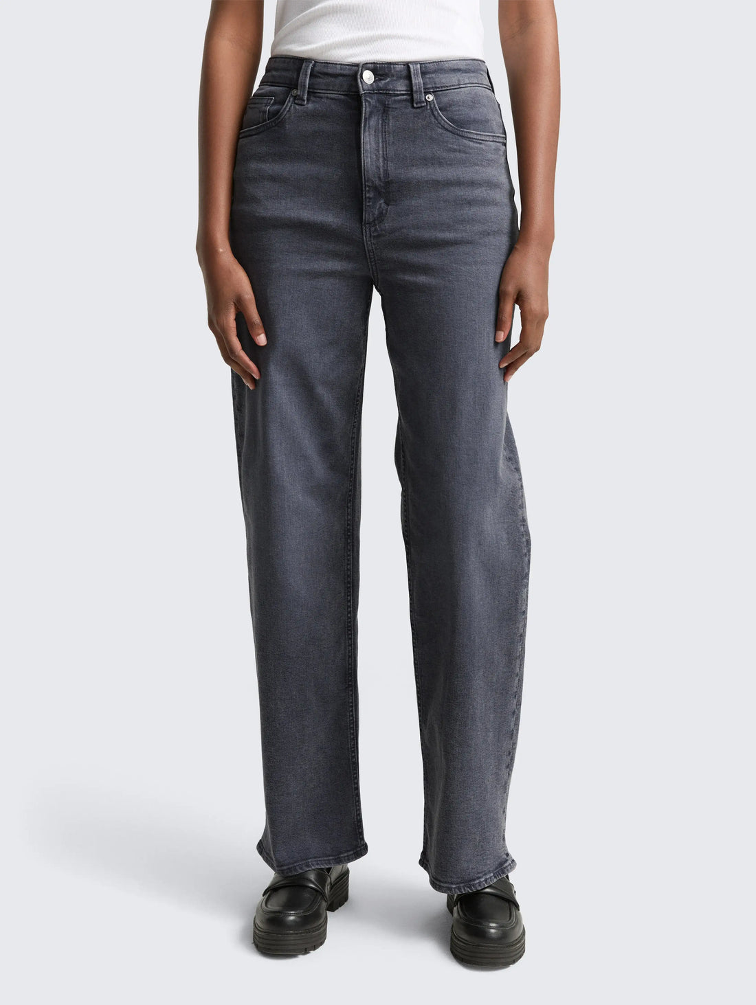 Ttlinou Wide High Waist Jeans