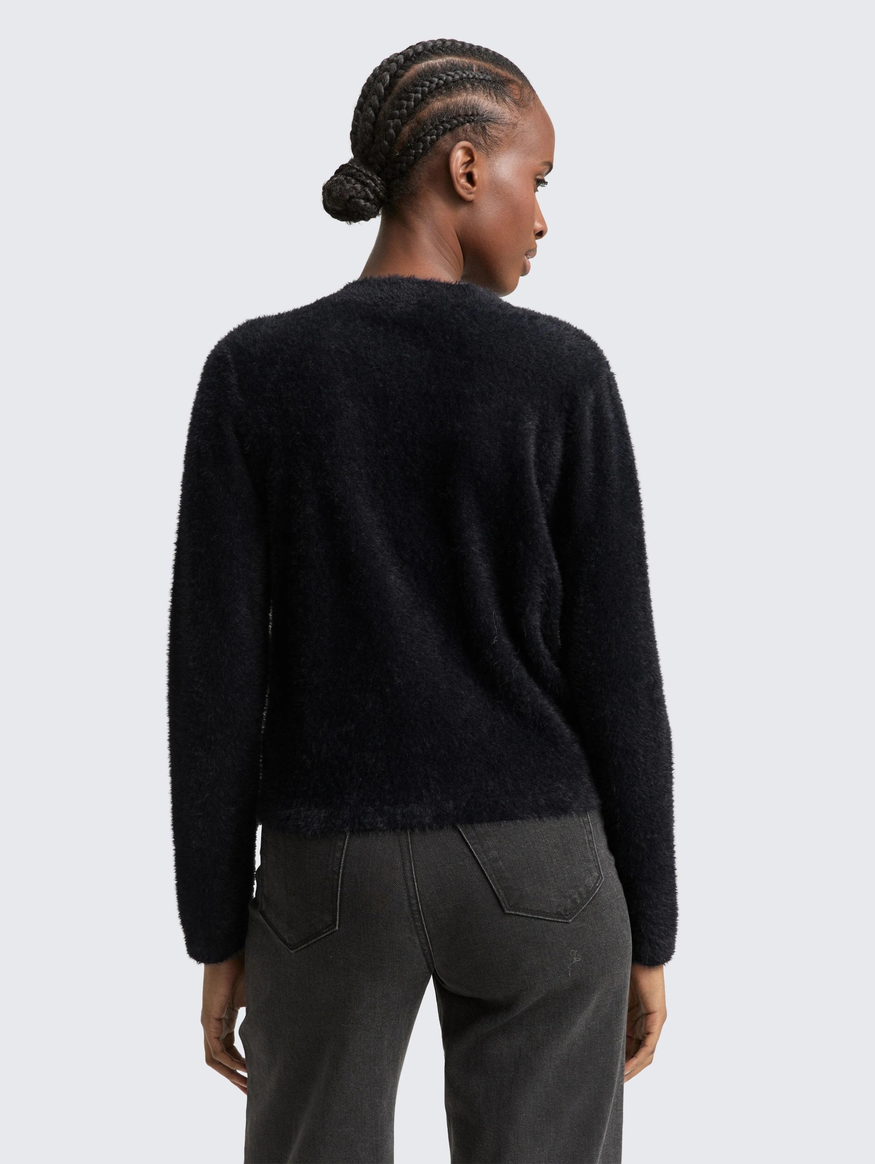 Tom Tailor_0_Cardigan Made From Feather Yarn_1049484_14482_03