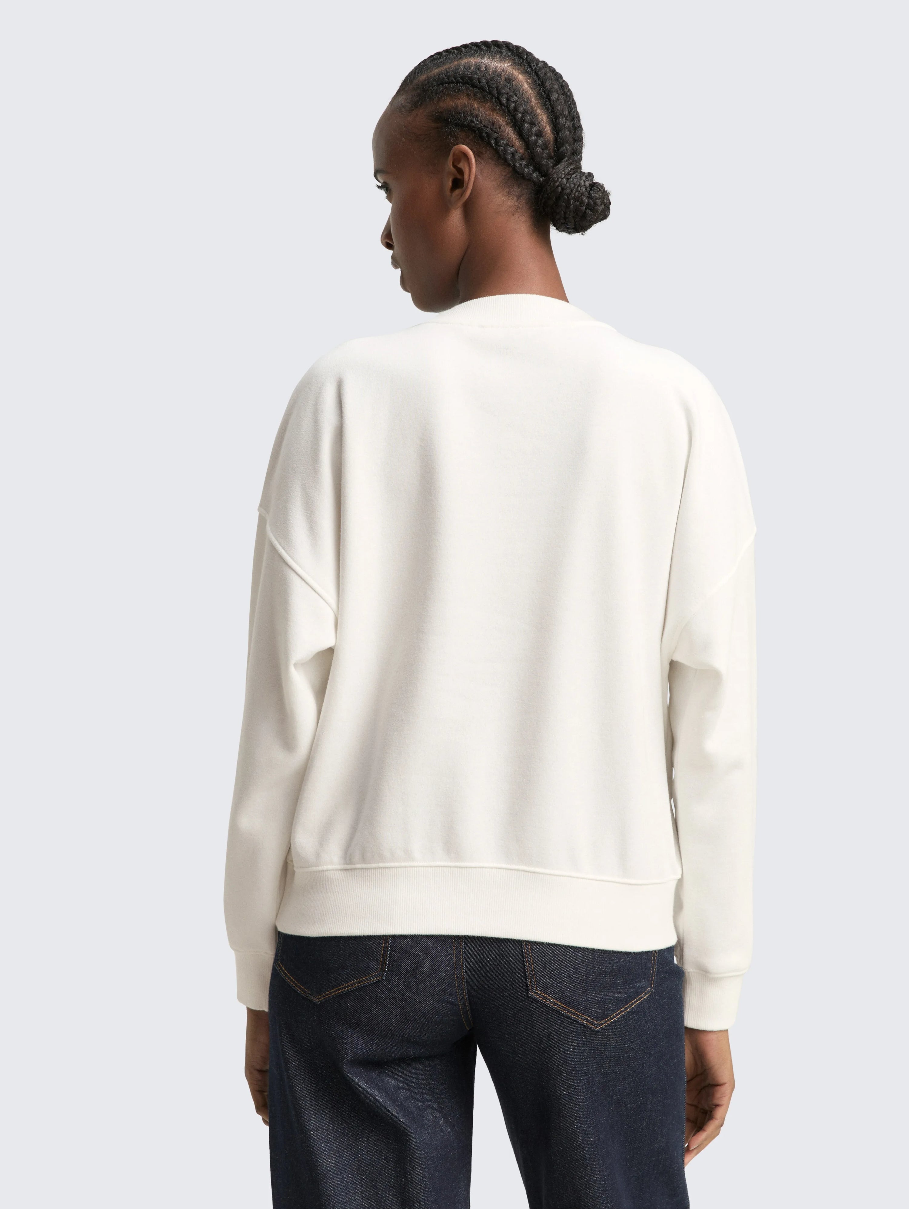 Tom Tailor_0_Sweatshirt with Glitter Embroidery_1049495_10332_03