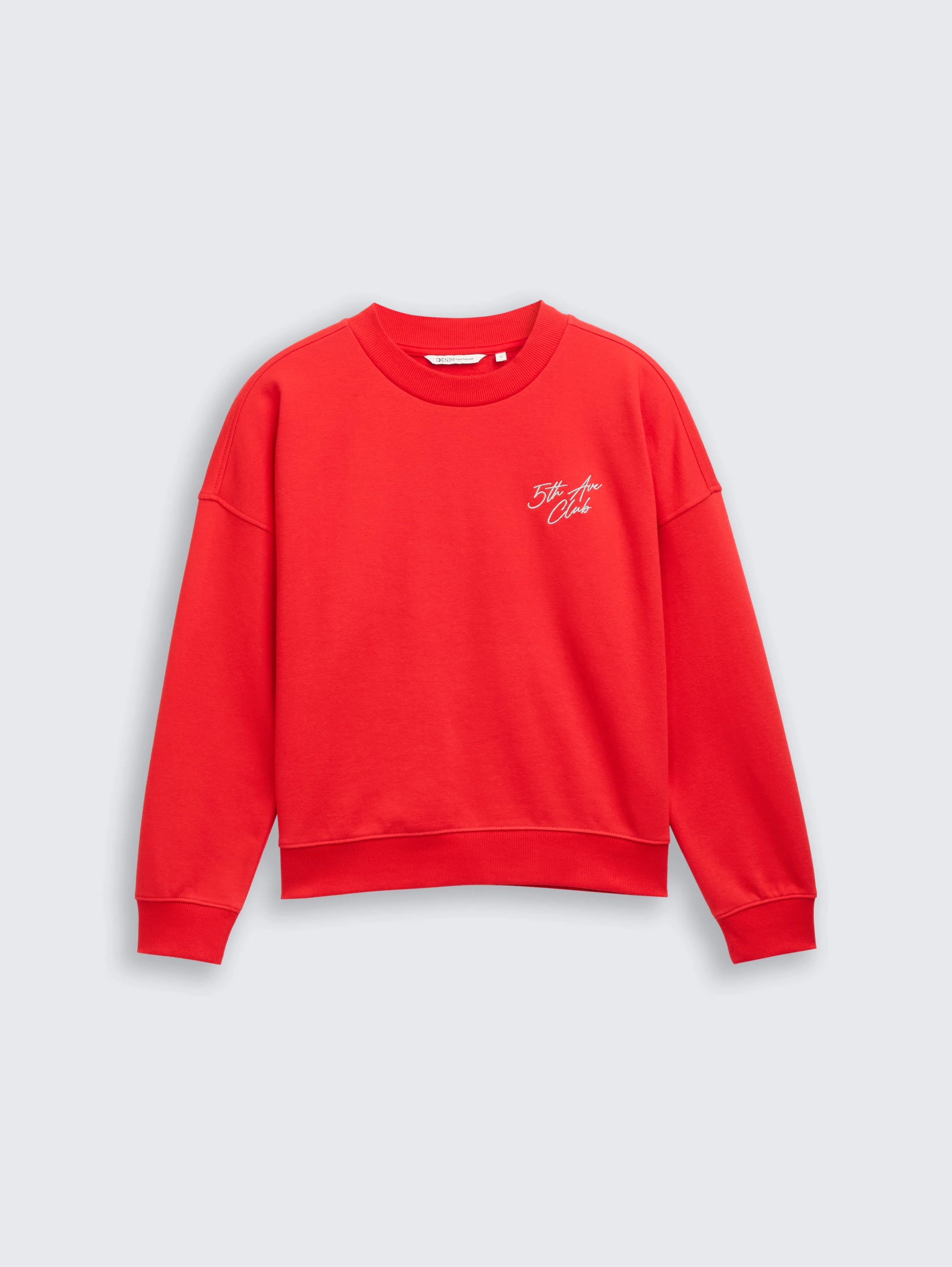 Tom Tailor_0_Sweatshirt with Glitter Embroidery_1049495_12880_04