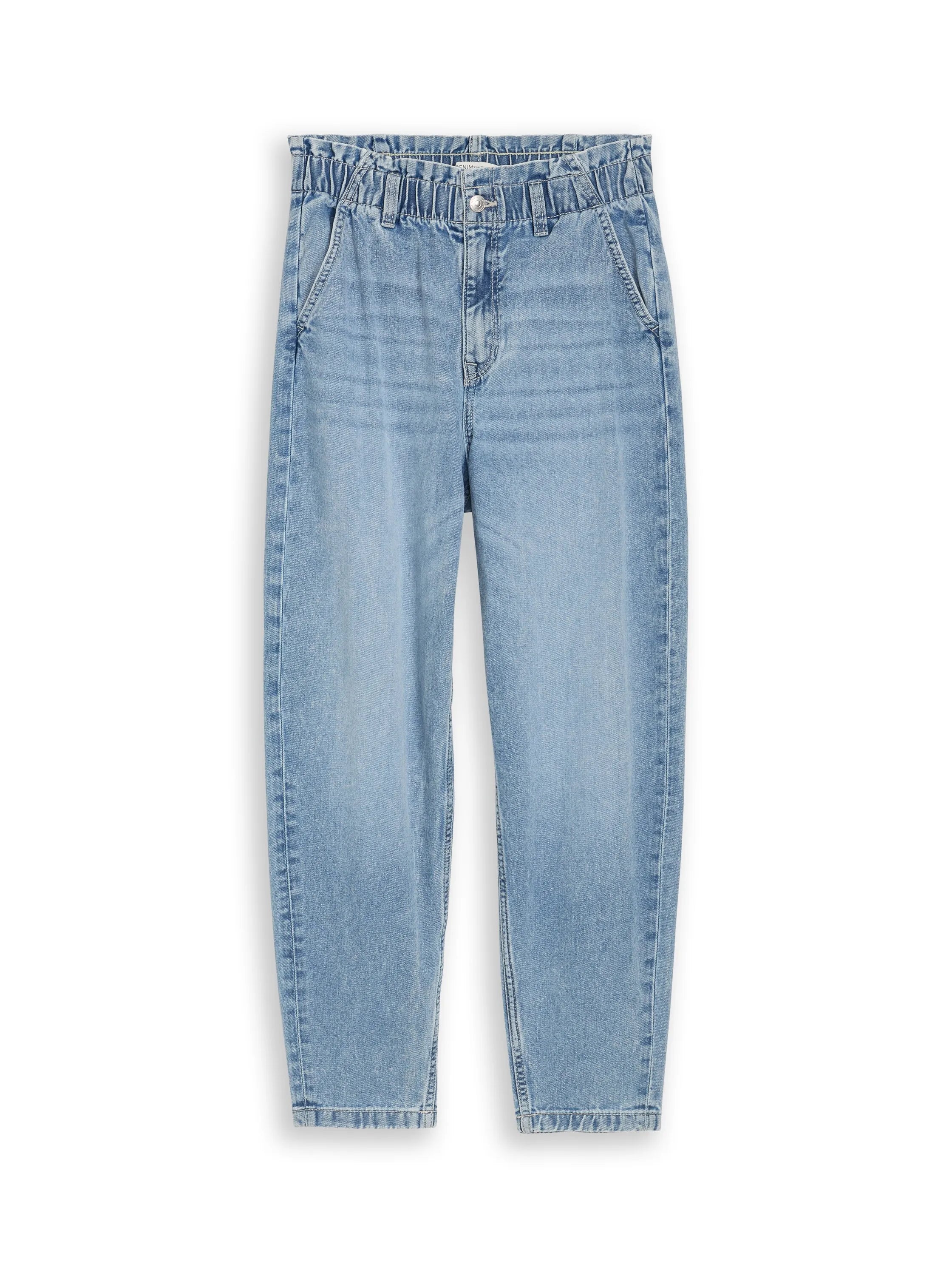Denim Tom Tailor Used Light Stone Blue Denim Women Ttadea Barrel Jeans SKU: 1049746_10118 Image 06