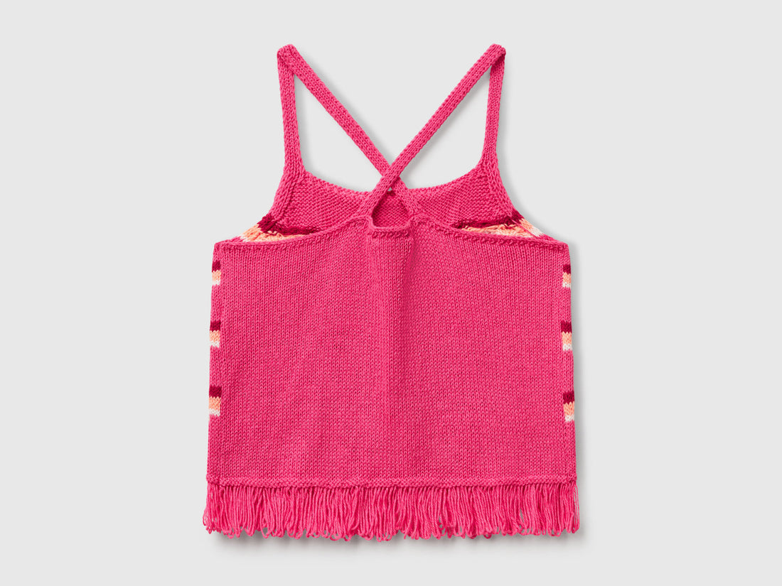 Benetton_Top in Crochet Stitch_104FQH00C_86A_02