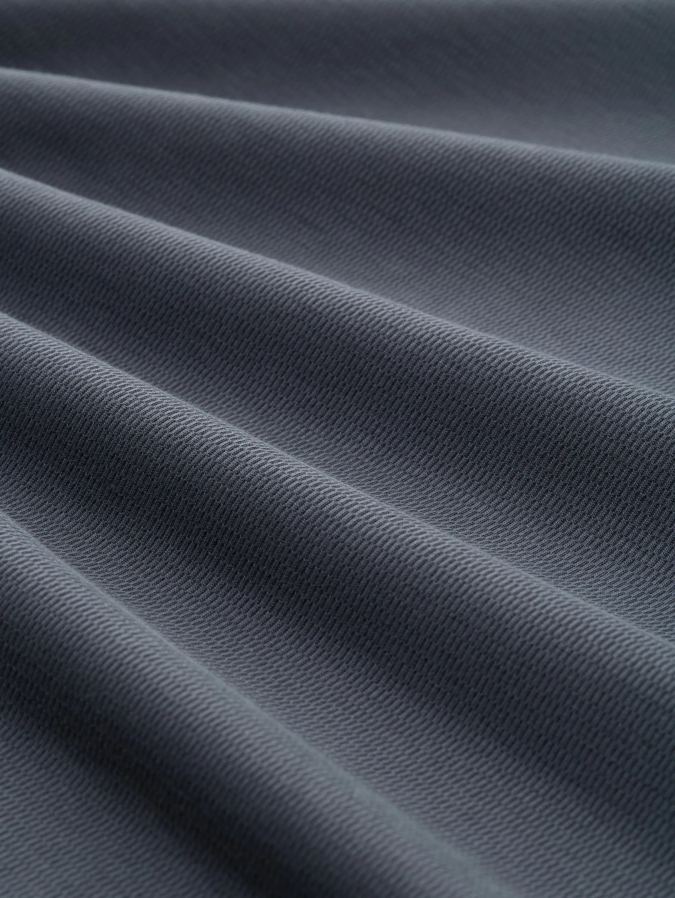 Denim Tom Tailor Urban Medium Grey Men Relaxed Fit Polo Shirt with Zip SKU: 1050294_21756 Image 05