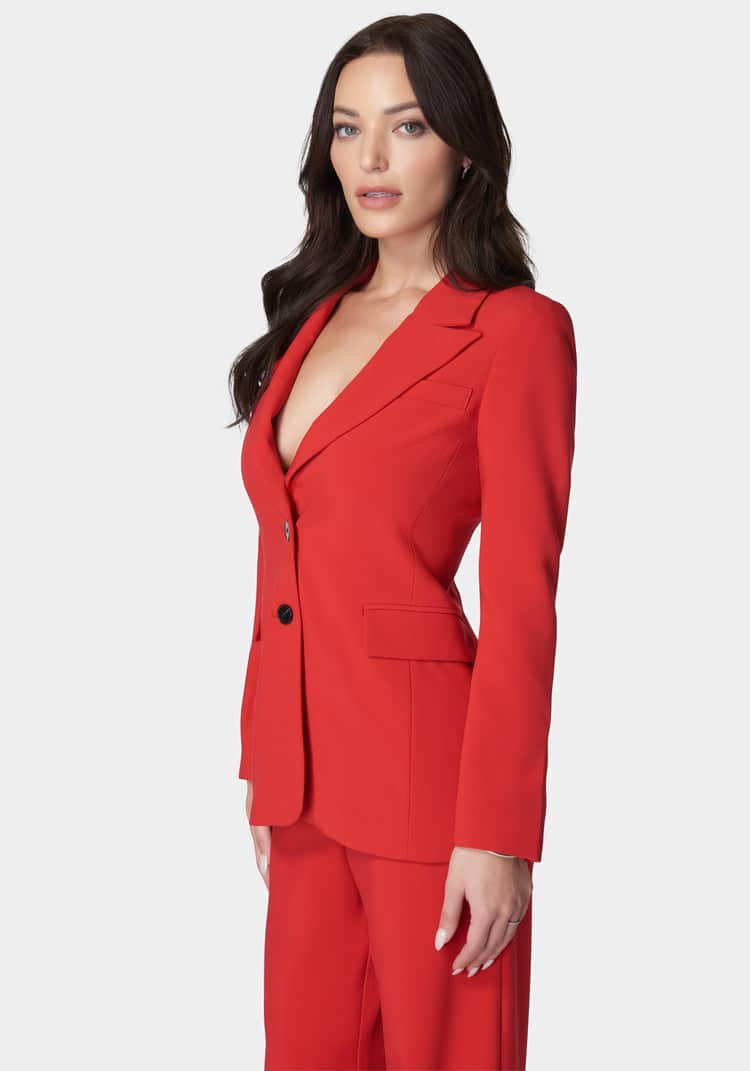 Woven Twill Boyfriend Jacket_107894_SALSA_02