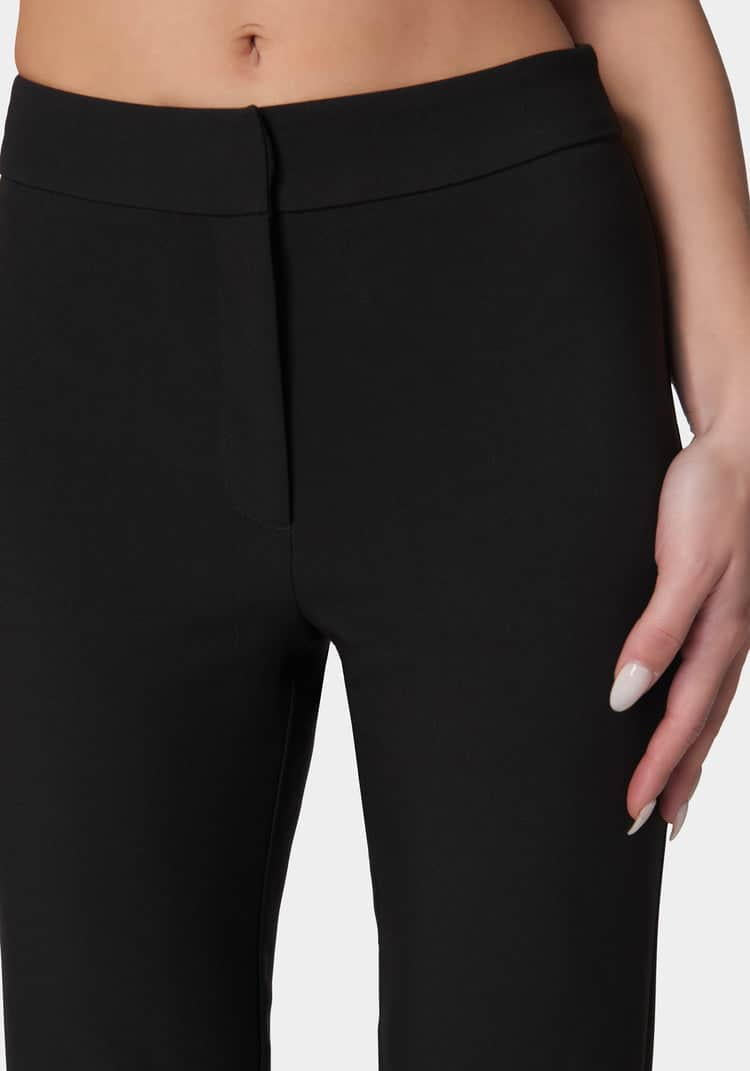 High Waist Slim Leg Pant_107895_BLACK_04