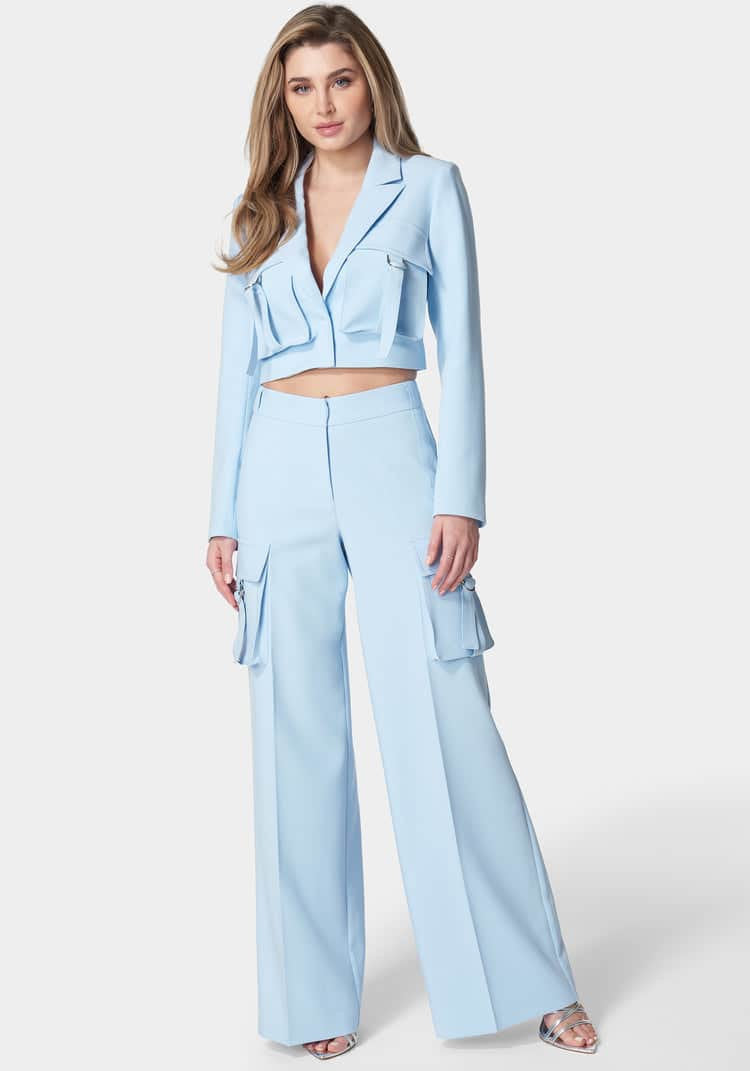 Cargo Pocket Tailored Jacket_107954_Chambray Blue_02
