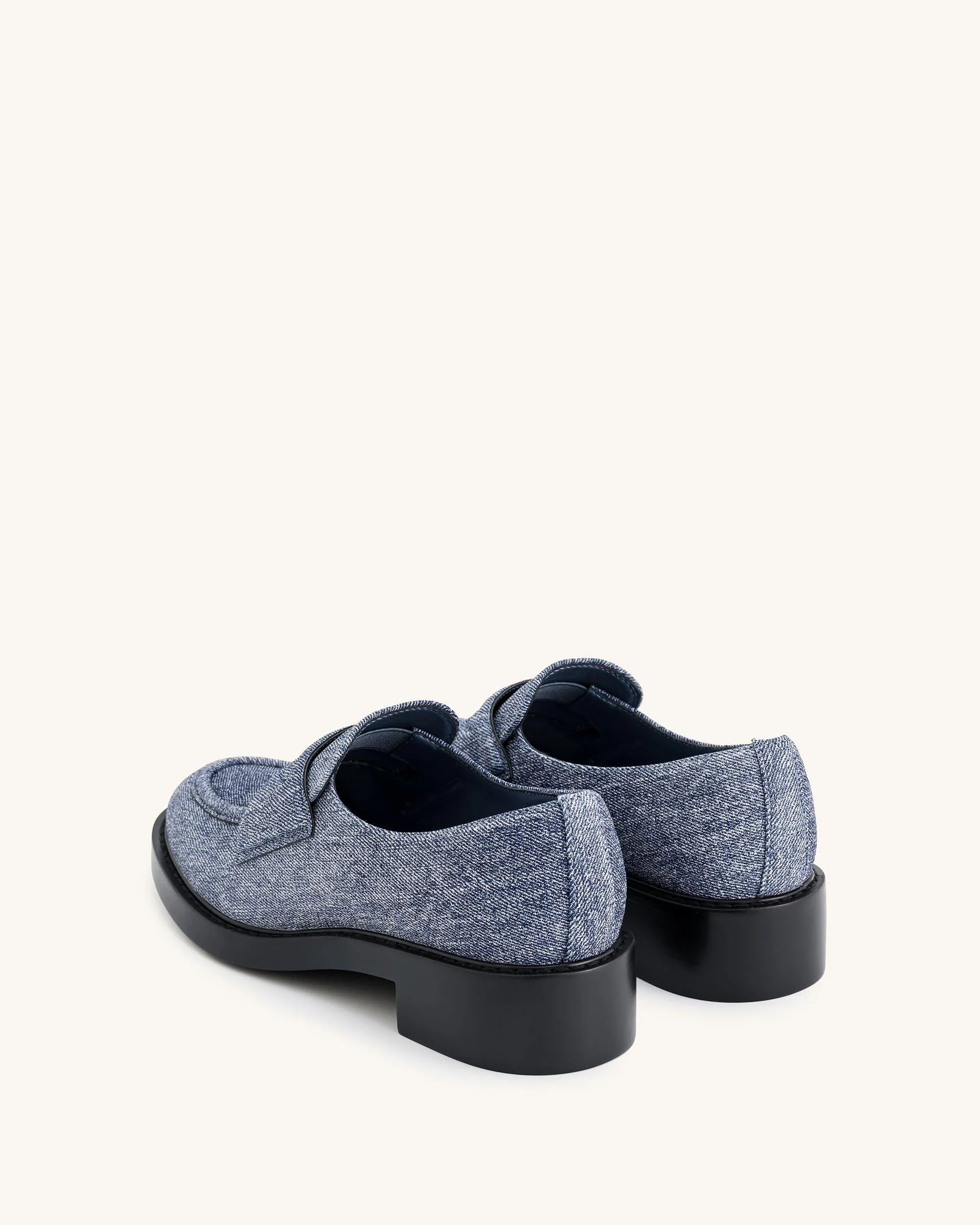 JW PEI_Blue_Micah Denim Embossed Chunky Loafer_10LS01-5_Blue_04