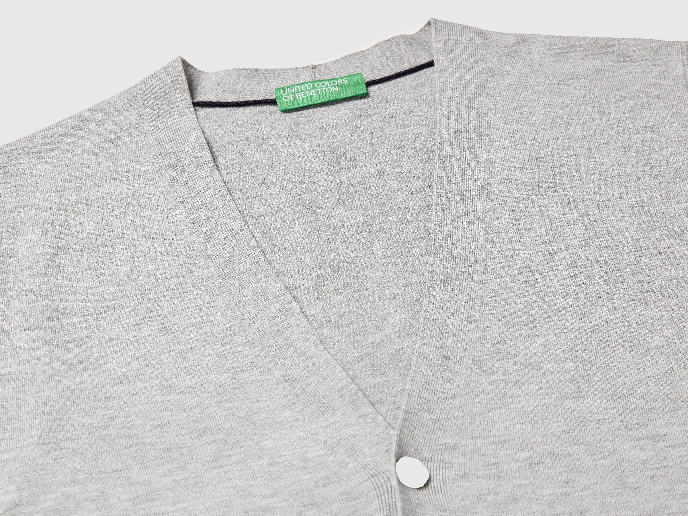 Benetton_Light Gray_Knit Vest in Viscose Blend_110XU401G_501_07