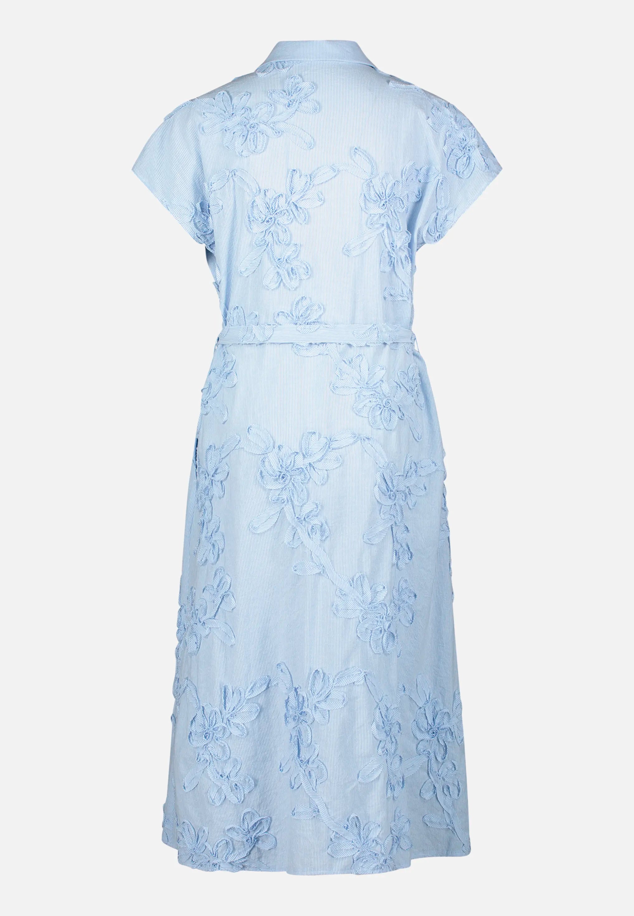 Betty Barclay White/Light Blue Women Summer Dress with Embroidery SKU: 1134-3367_1886 Image 03