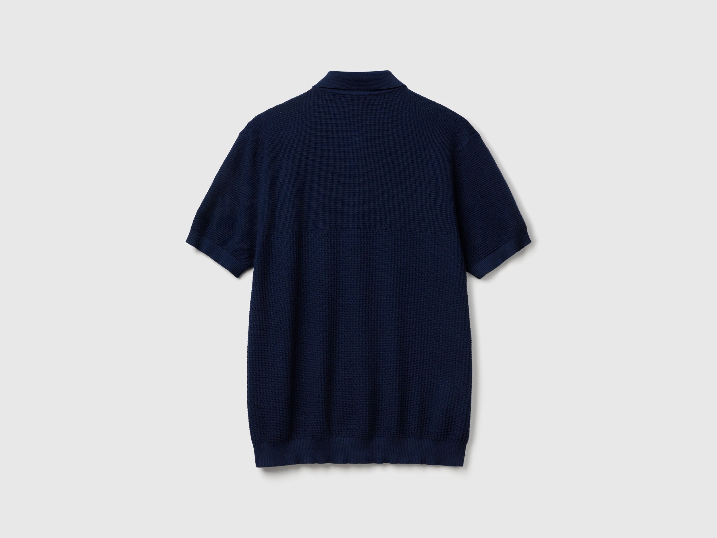Benetton_Short Sleeve Knit Polo_1198U301H_016_05