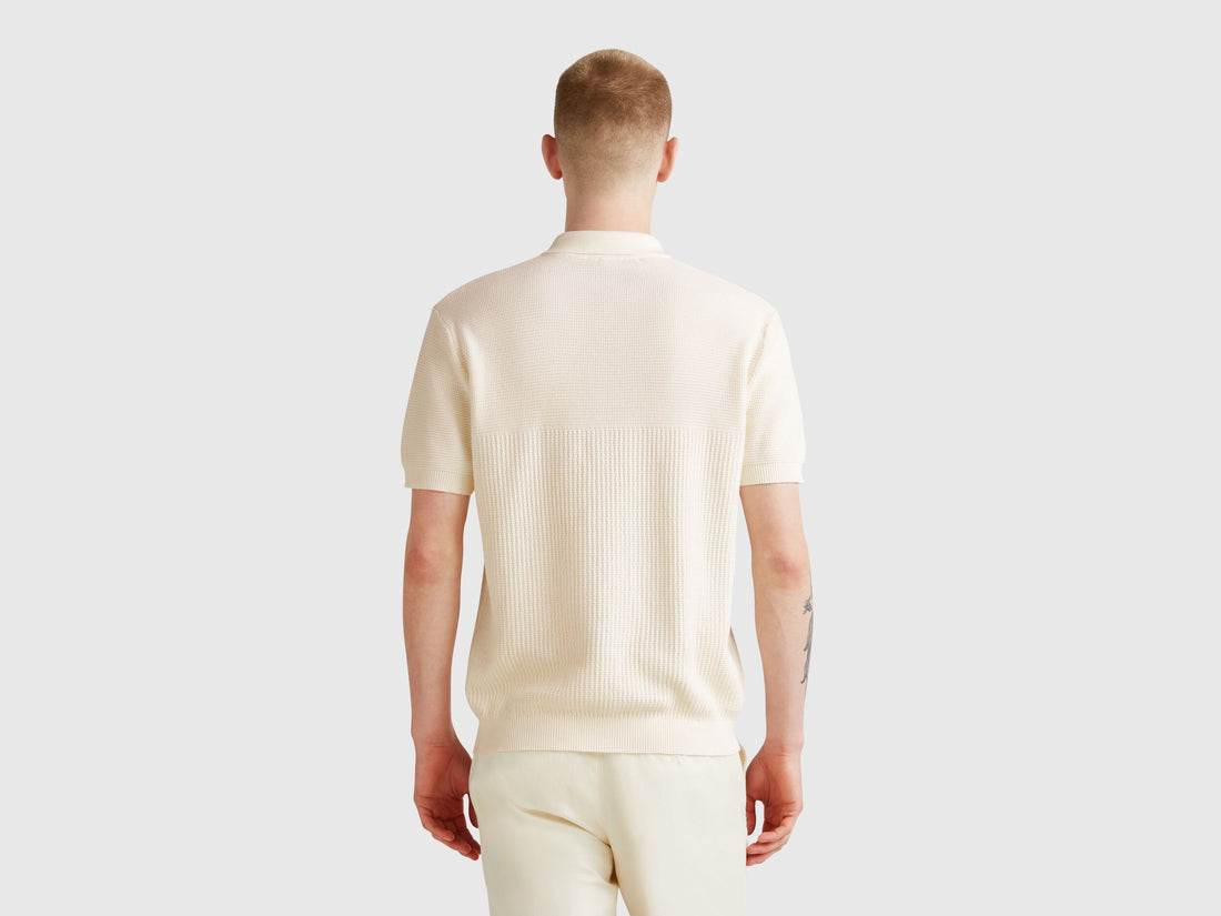 Benetton_Short Sleeve Knit Polo_1198U301H_0R2_02