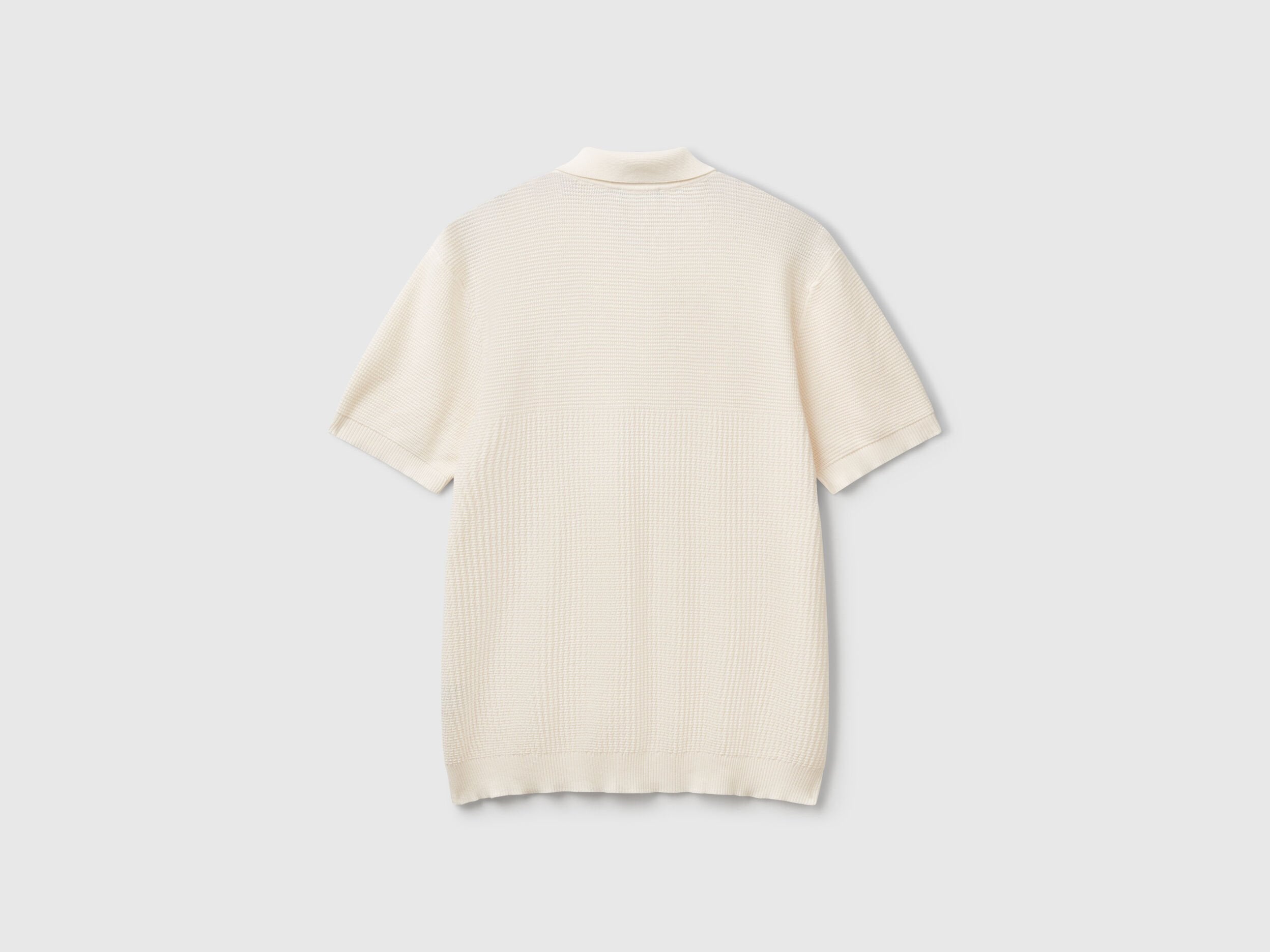 Benetton_Short Sleeve Knit Polo_1198U301H_0R2_05