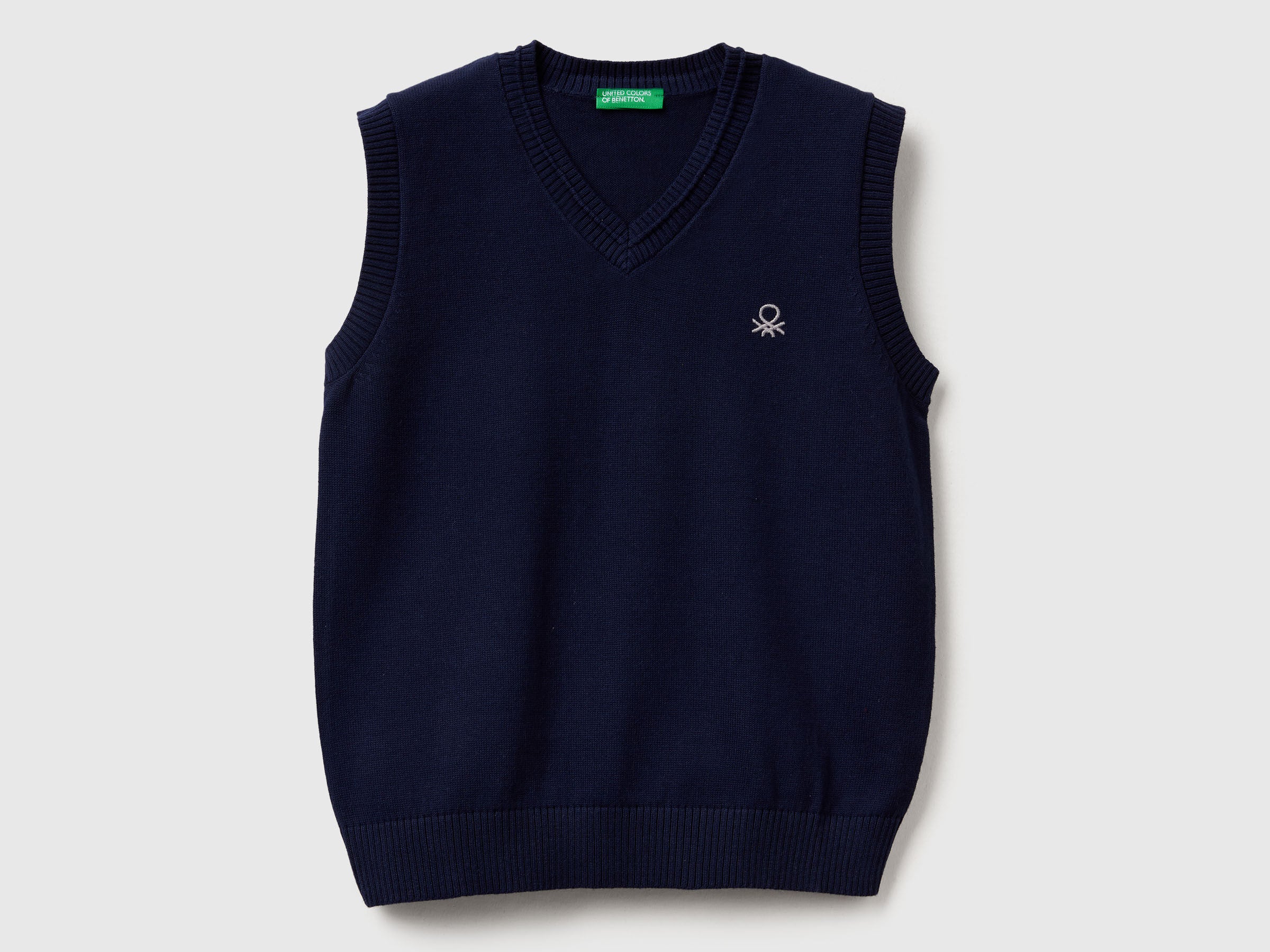 Benetton_Dark Blue_Knit Vest_120YC400O_252_01