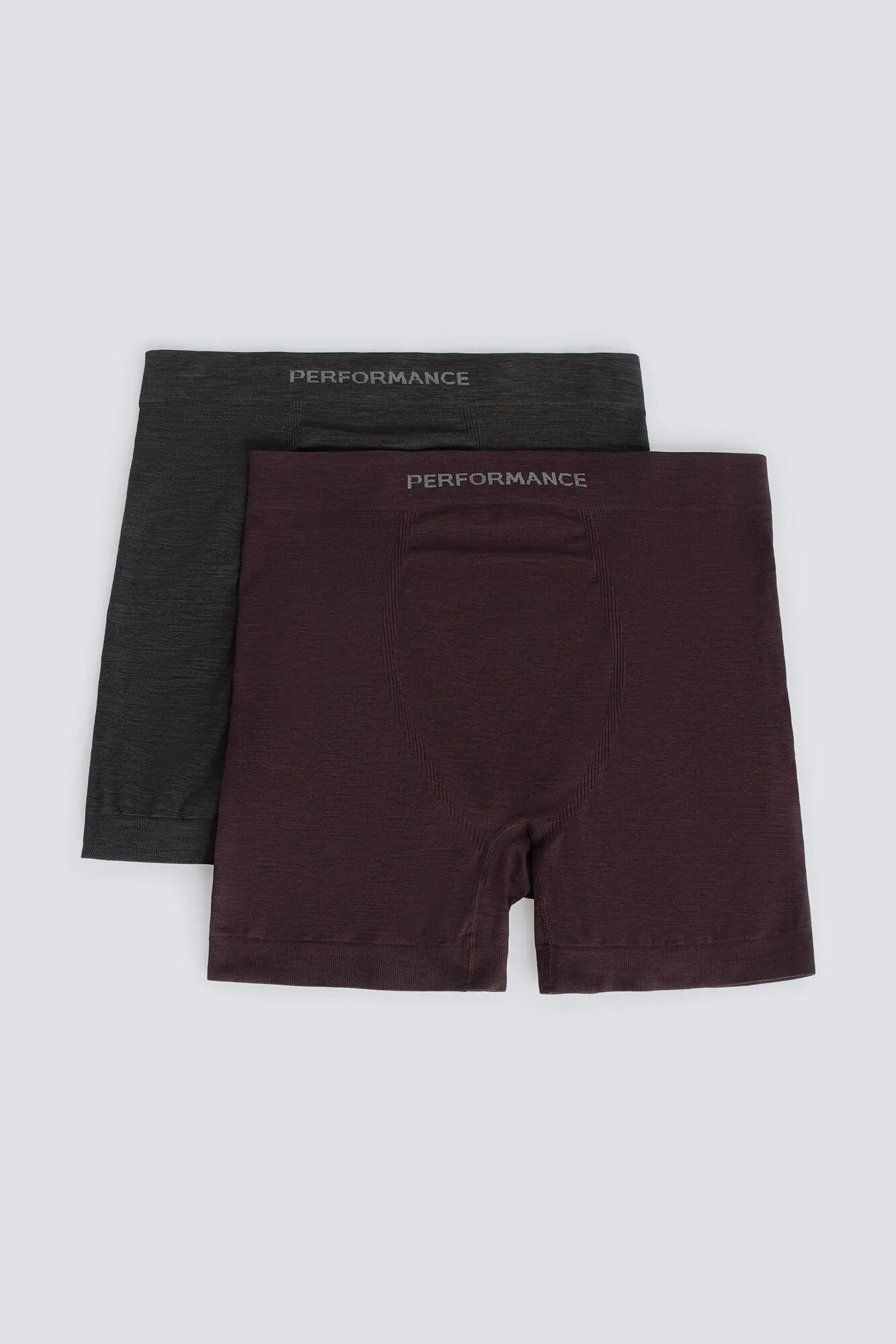 Springfield Gray Men Seamless Sport Boxers (Pack of 2) SKU: 1253374_41 Image 01