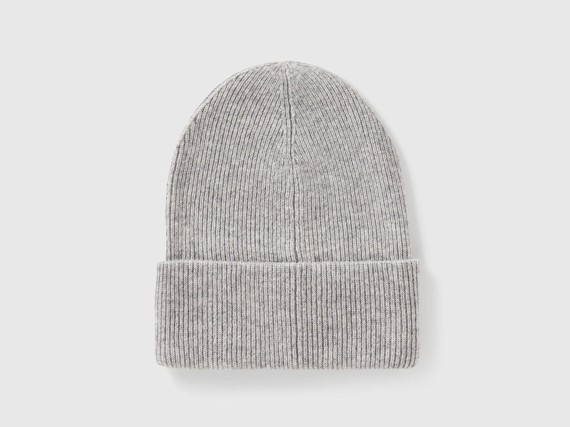 Benetton_Light Gray_Wool Blend Hat_126WCA00X_501_02