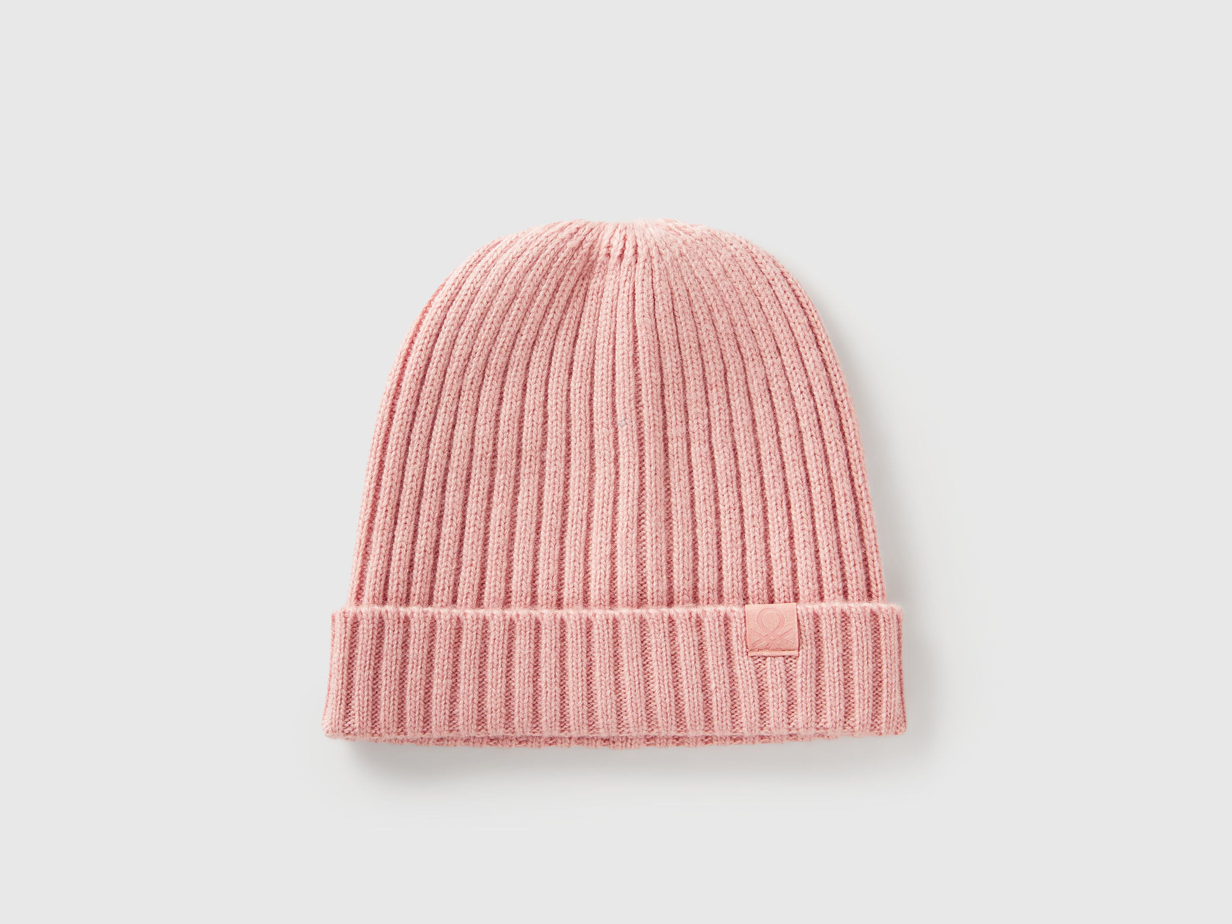 Benetton_Soft Pink_Hat in Wool Blend_126WGA006_12U_01