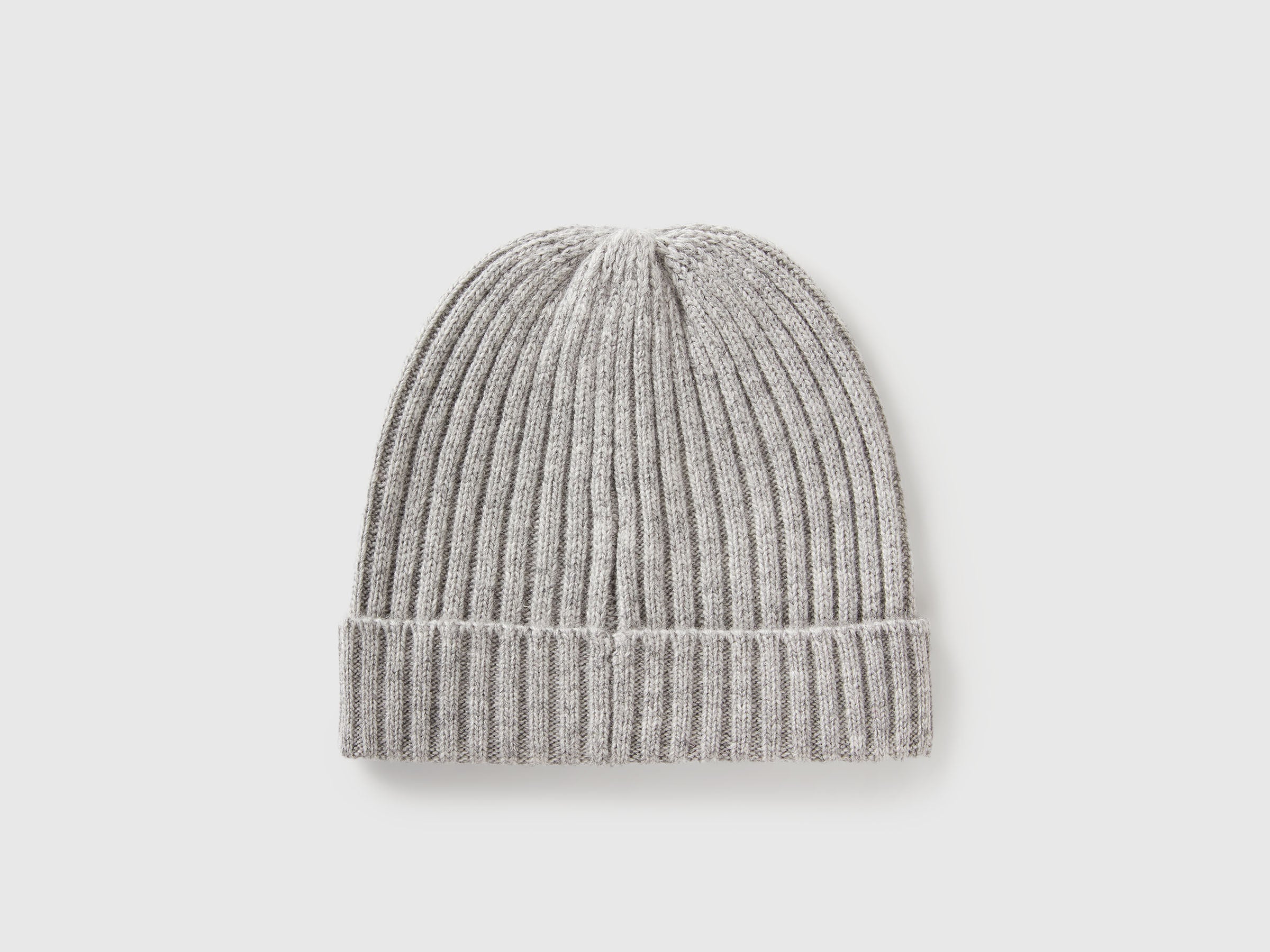 Benetton_Light Gray_Hat in Wool Blend_126WGA006_501_02