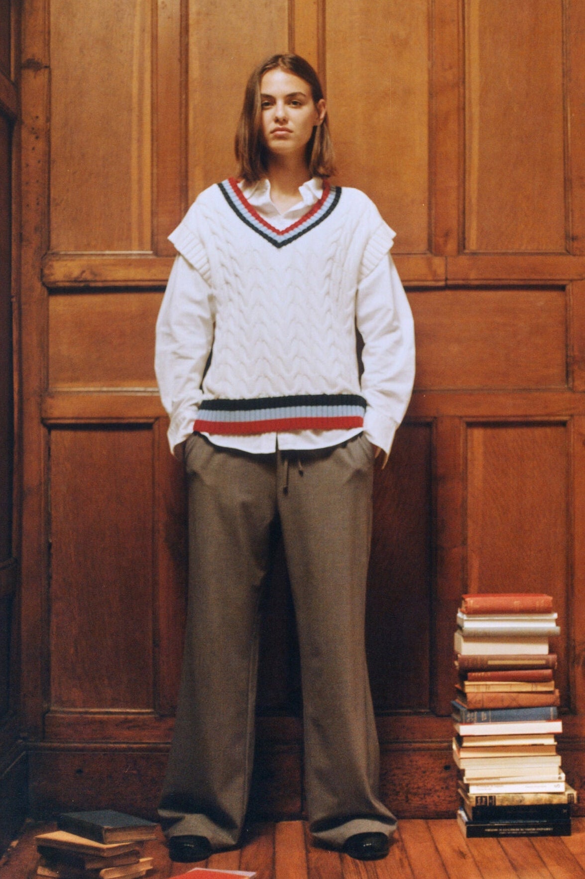 Springfield_White_Contrast Ribbed Vest_1332571_33_06