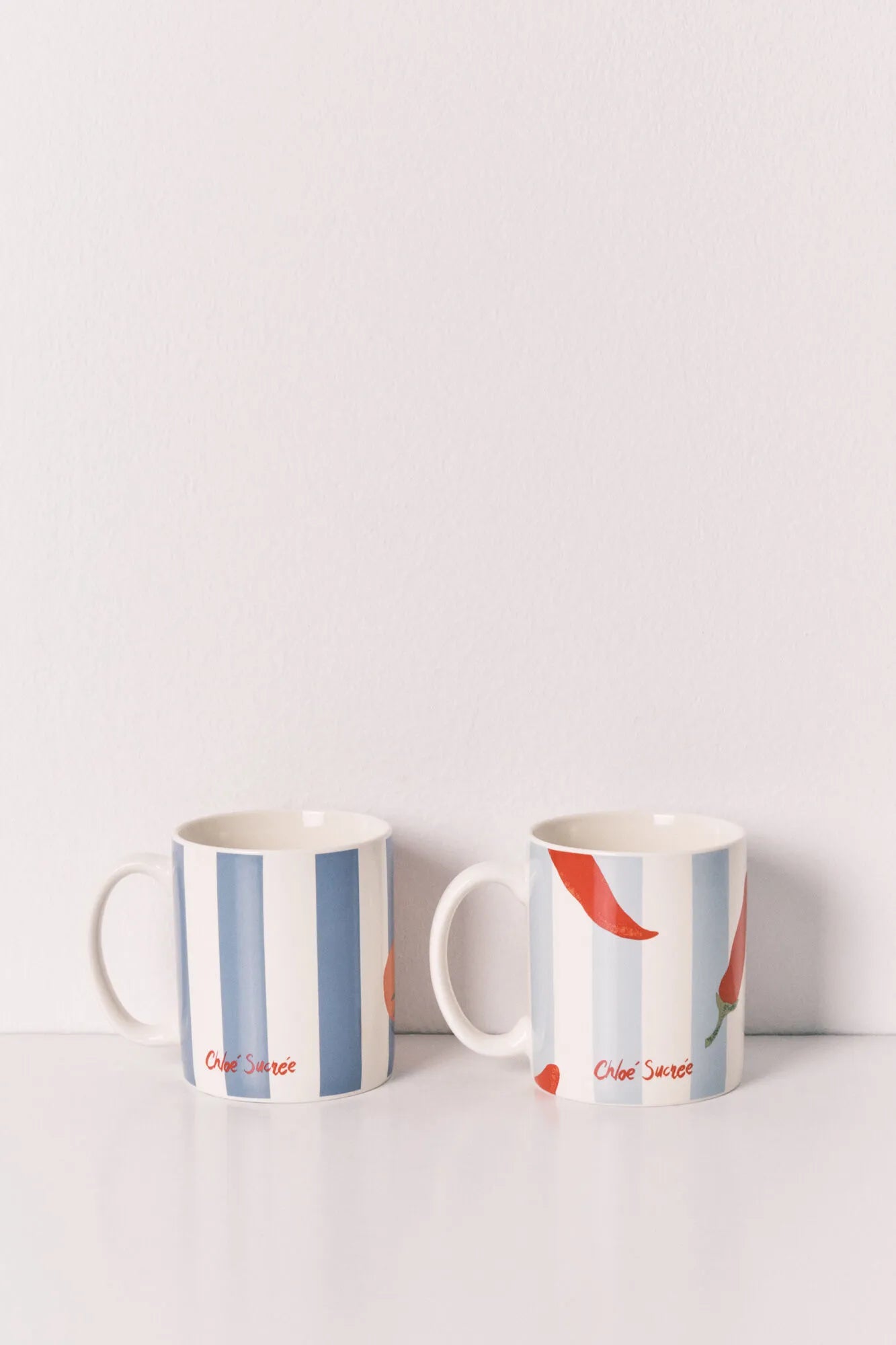 Women Secret Ivory Women Striped, Chilli and Tomato Print 2-Pack Cups SKU: 1373580_96 Image 05