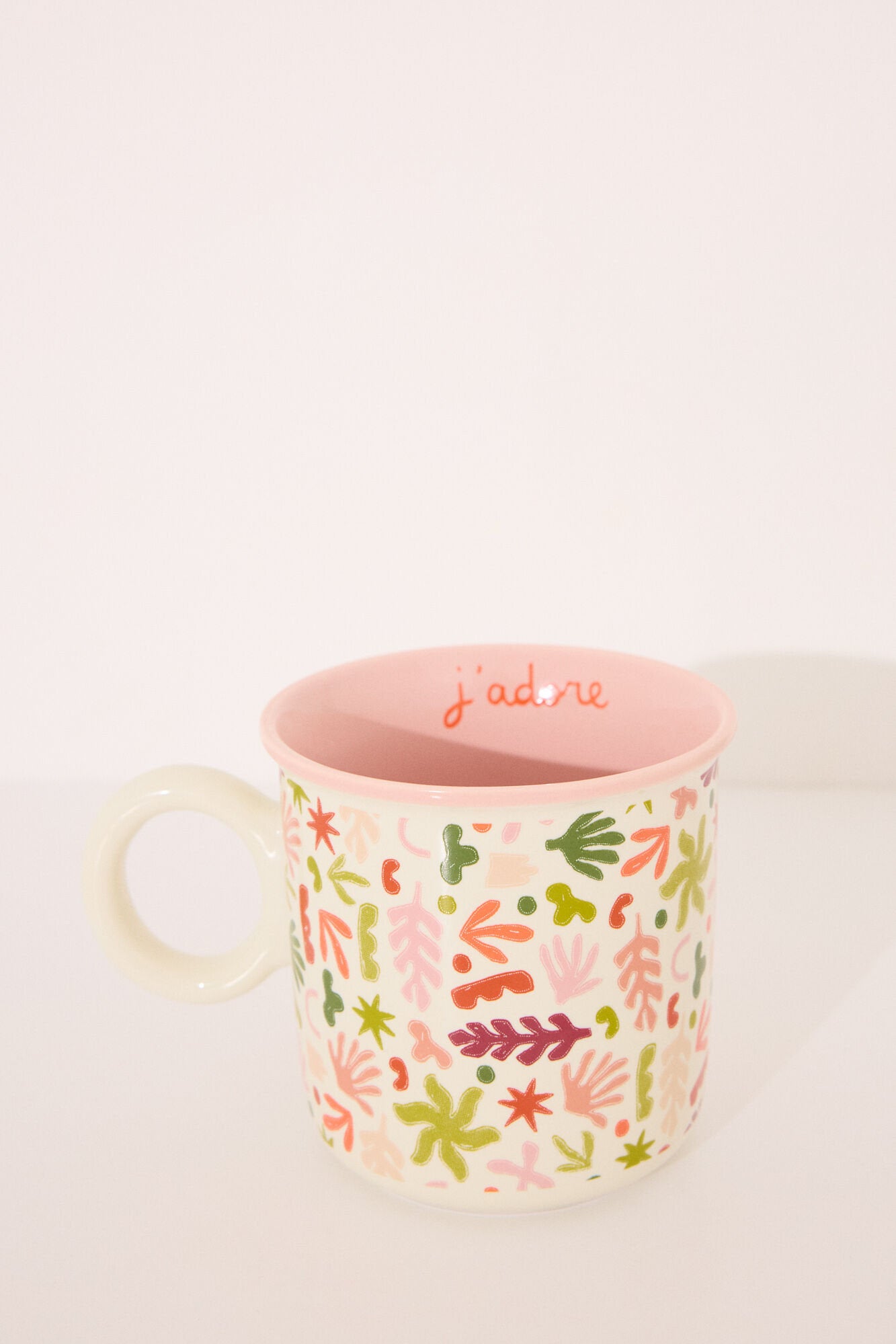 Women Secret_Set of 2 Multicoloured Ceramic Leaf Cups_1379708_98_04