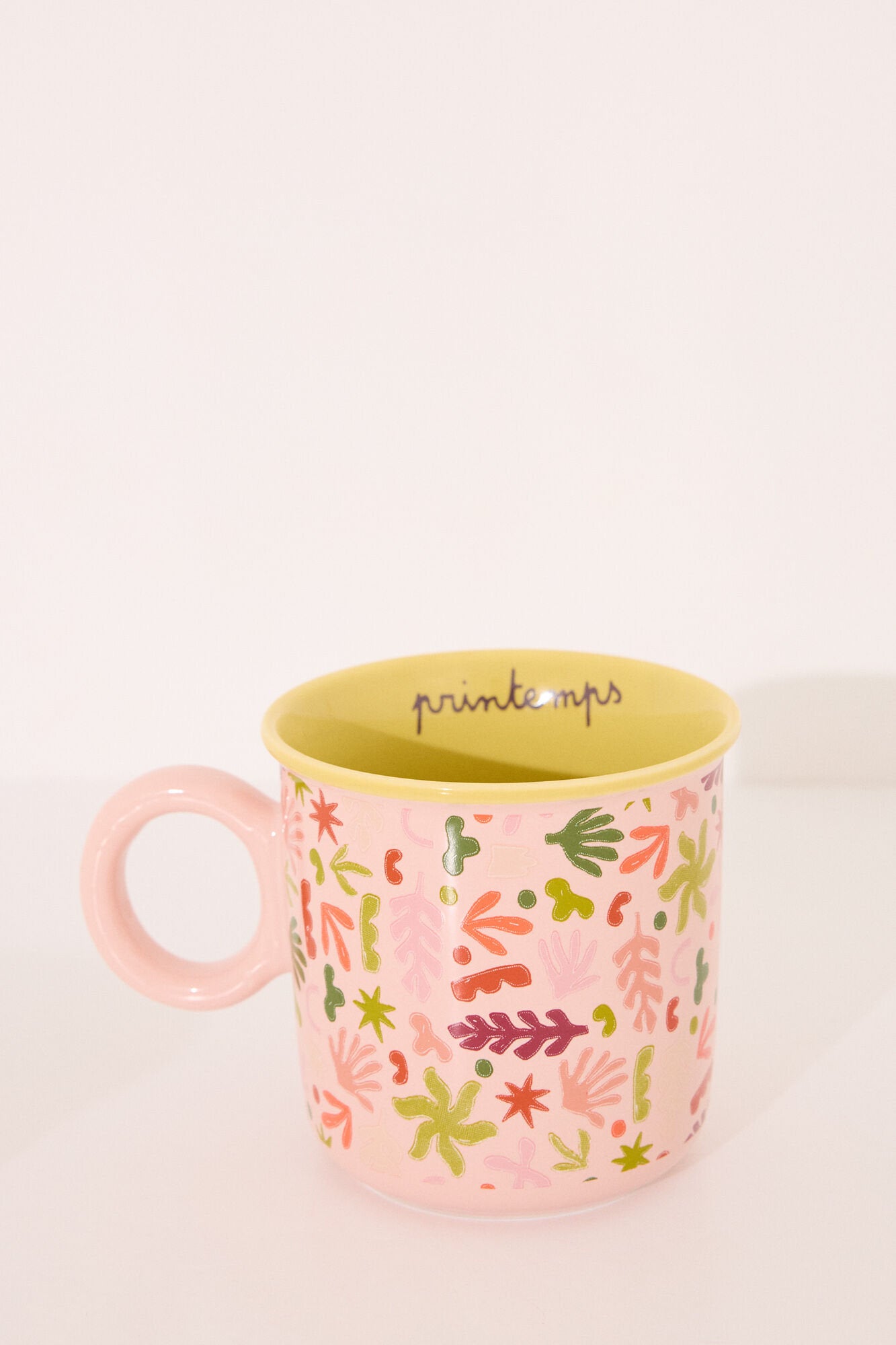 Women Secret_Set of 2 Multicoloured Ceramic Leaf Cups_1379708_98_05