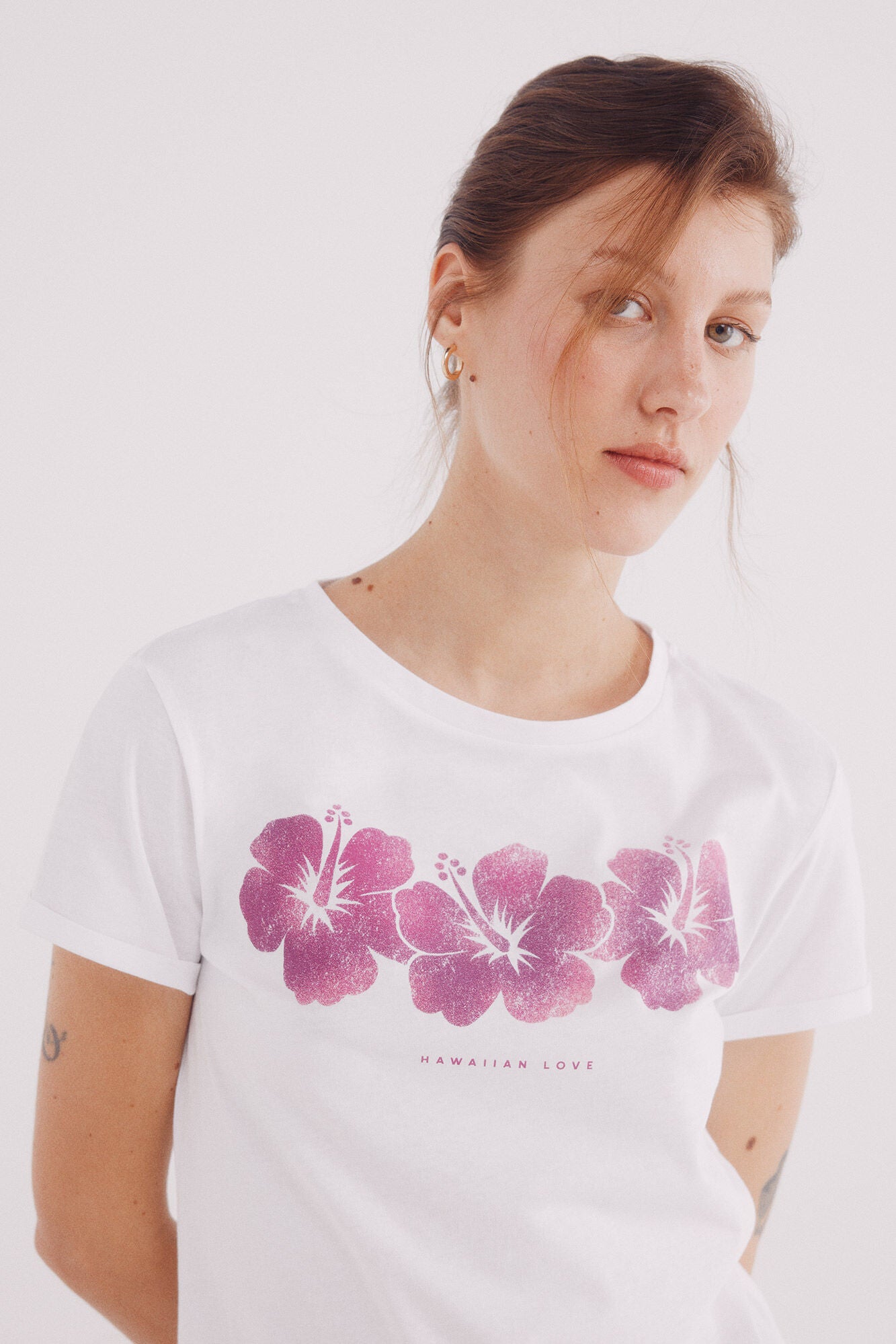 Springfield_White_Flower Graphic T-Shirt_1382473_96_02