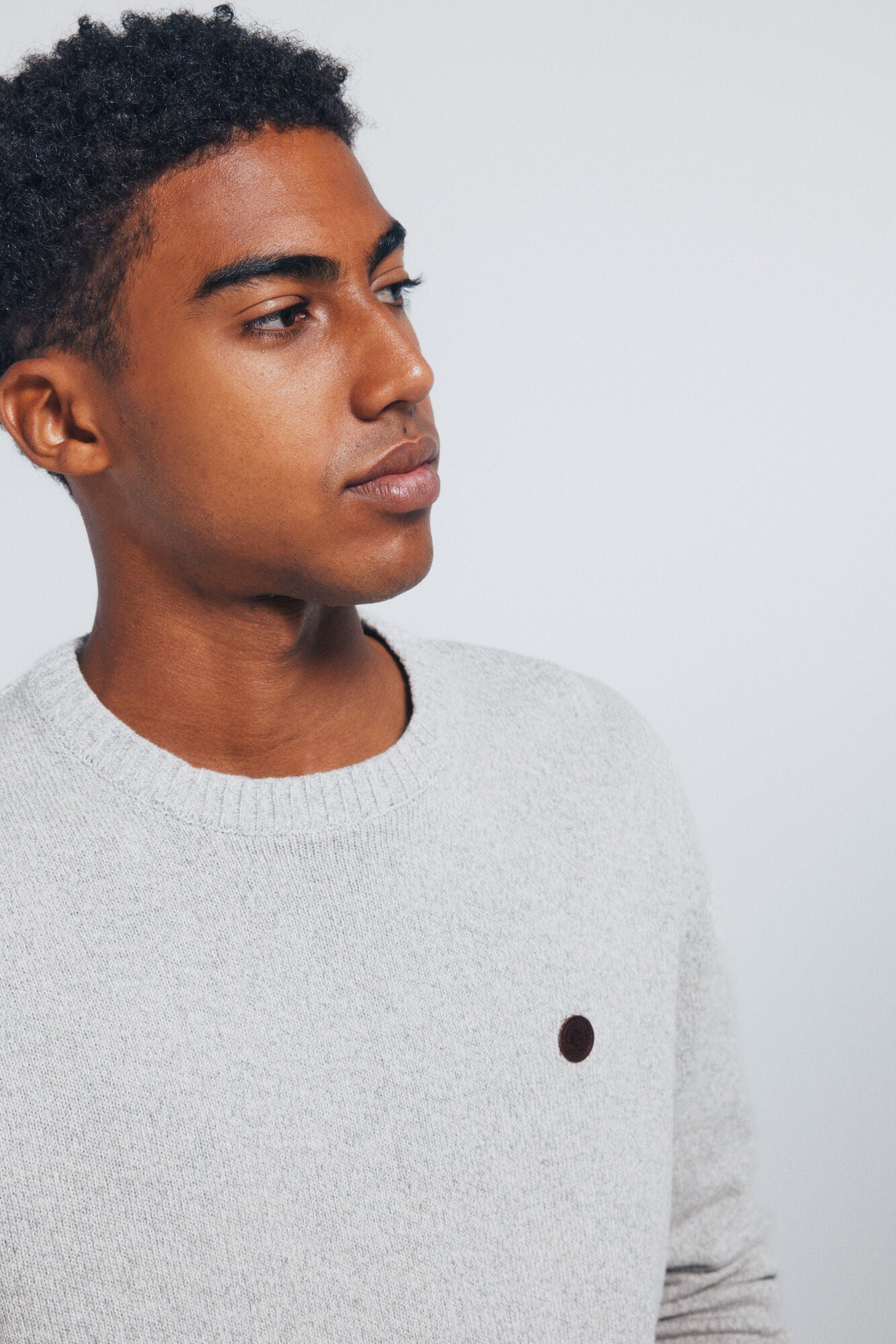 Springfield_Light Grey/Silver_Plain Fantasy Twisted Jumper_1402506_48_02