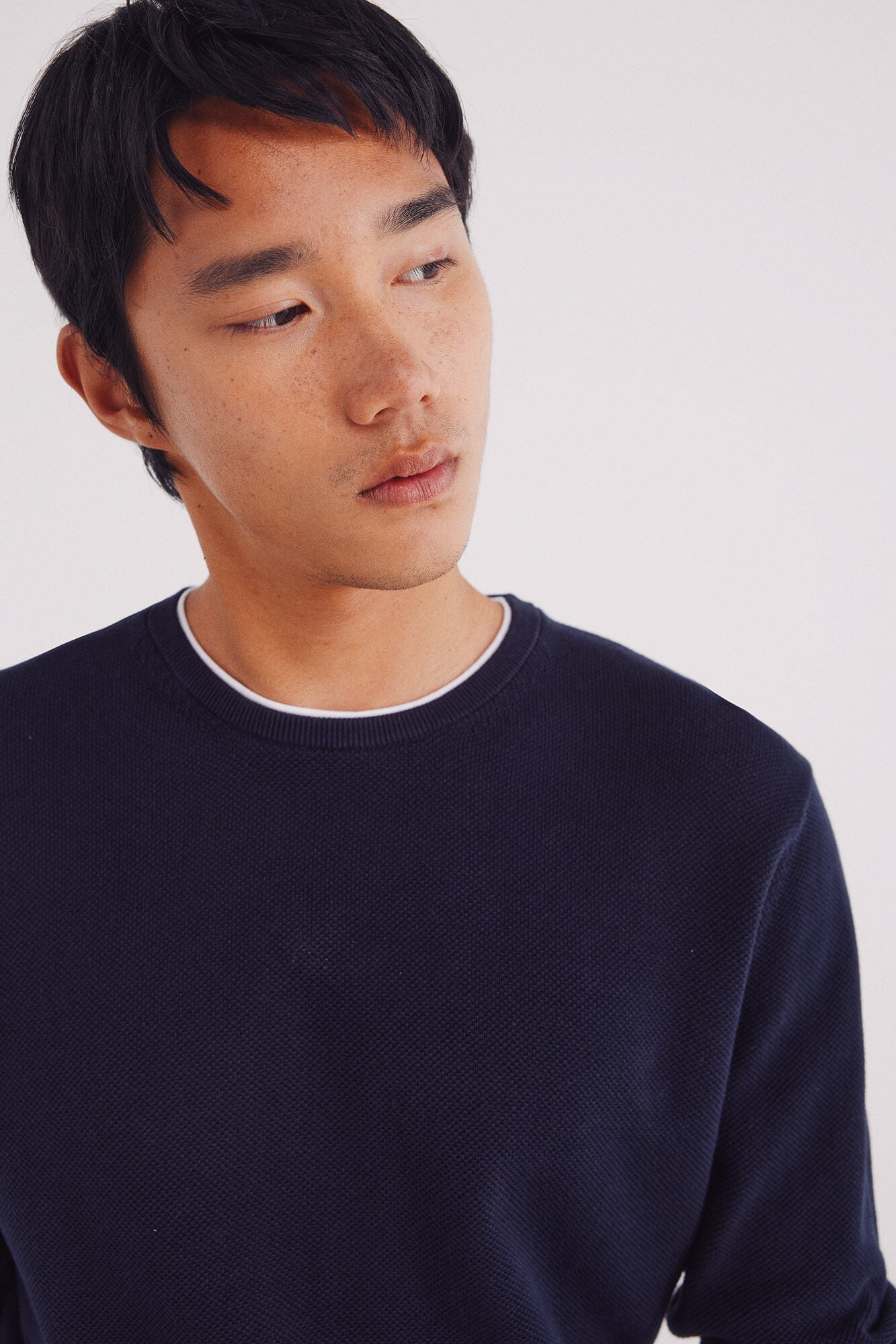 Springfield_Blue_Textured Jumper_1402509_11_02