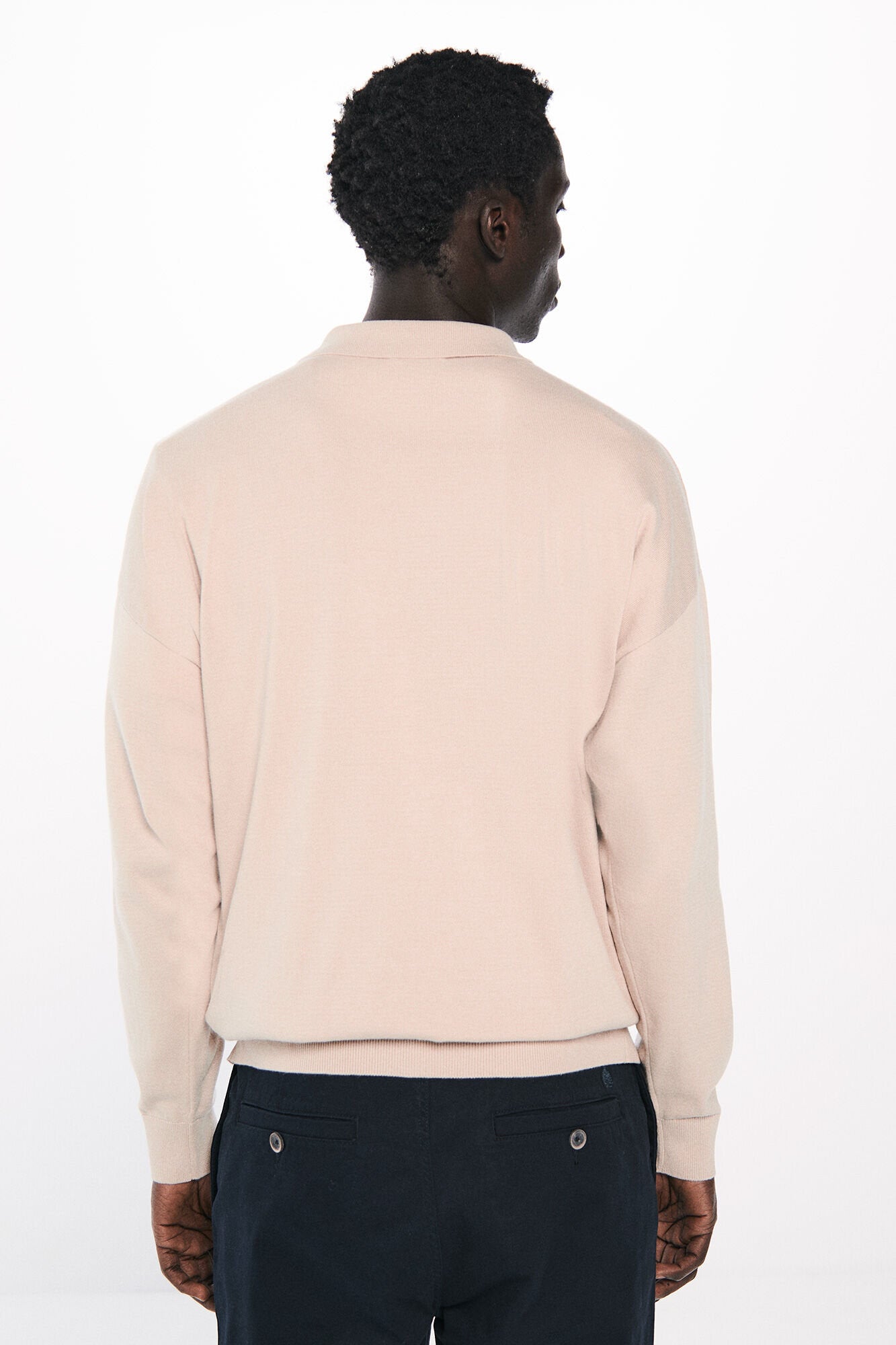 Springfield_Polo Shirt Neck Zip Fastening Jersey_1419682_50_04
