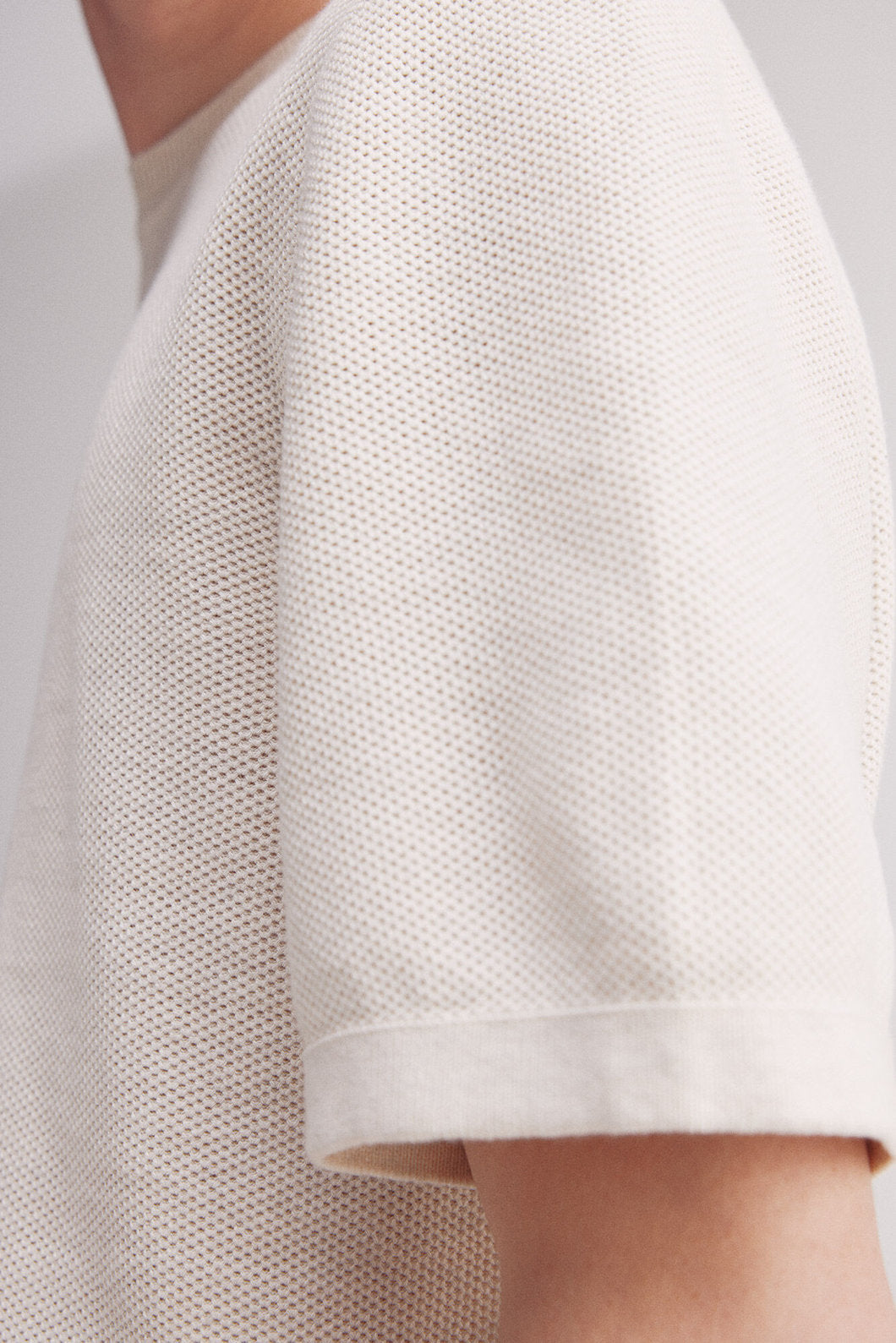 Springfield_Short-Sleeved Textured Jumper_1429161_97_04