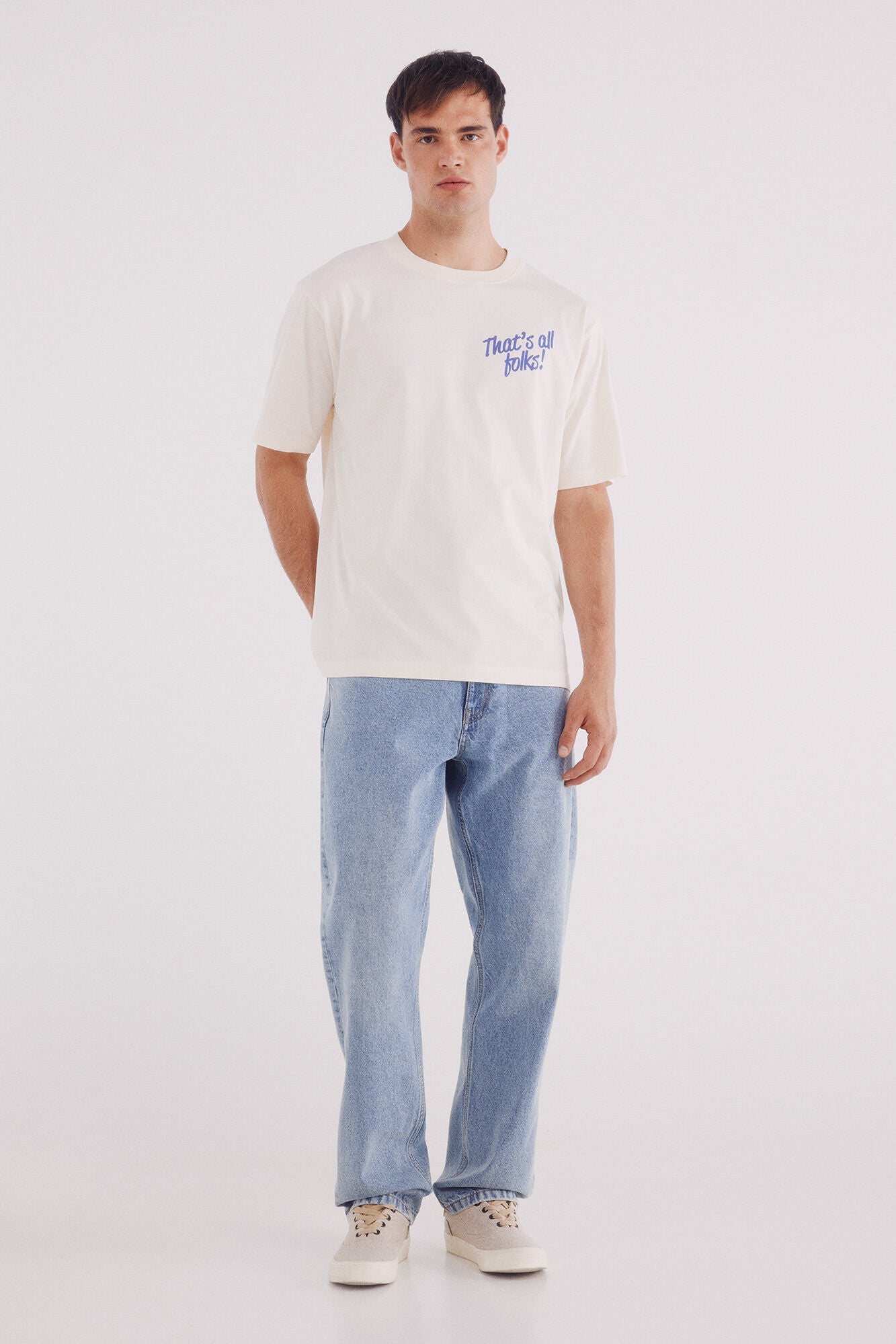 Springfield_White_Looney Tunes T-Shirt_1452590_97_05