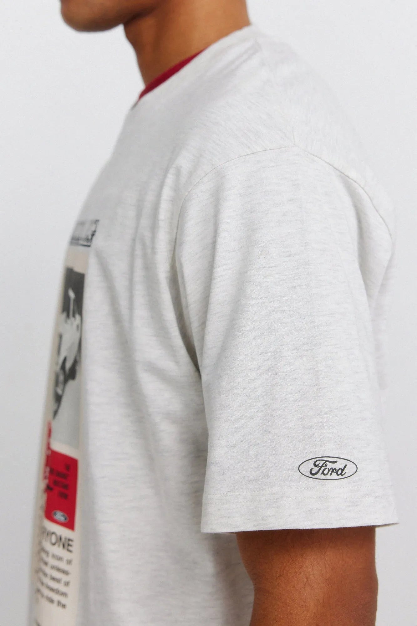 Springfield Gray Men T-Shirt Mustang Boss 429 SKU: 1453672_48 Image 05