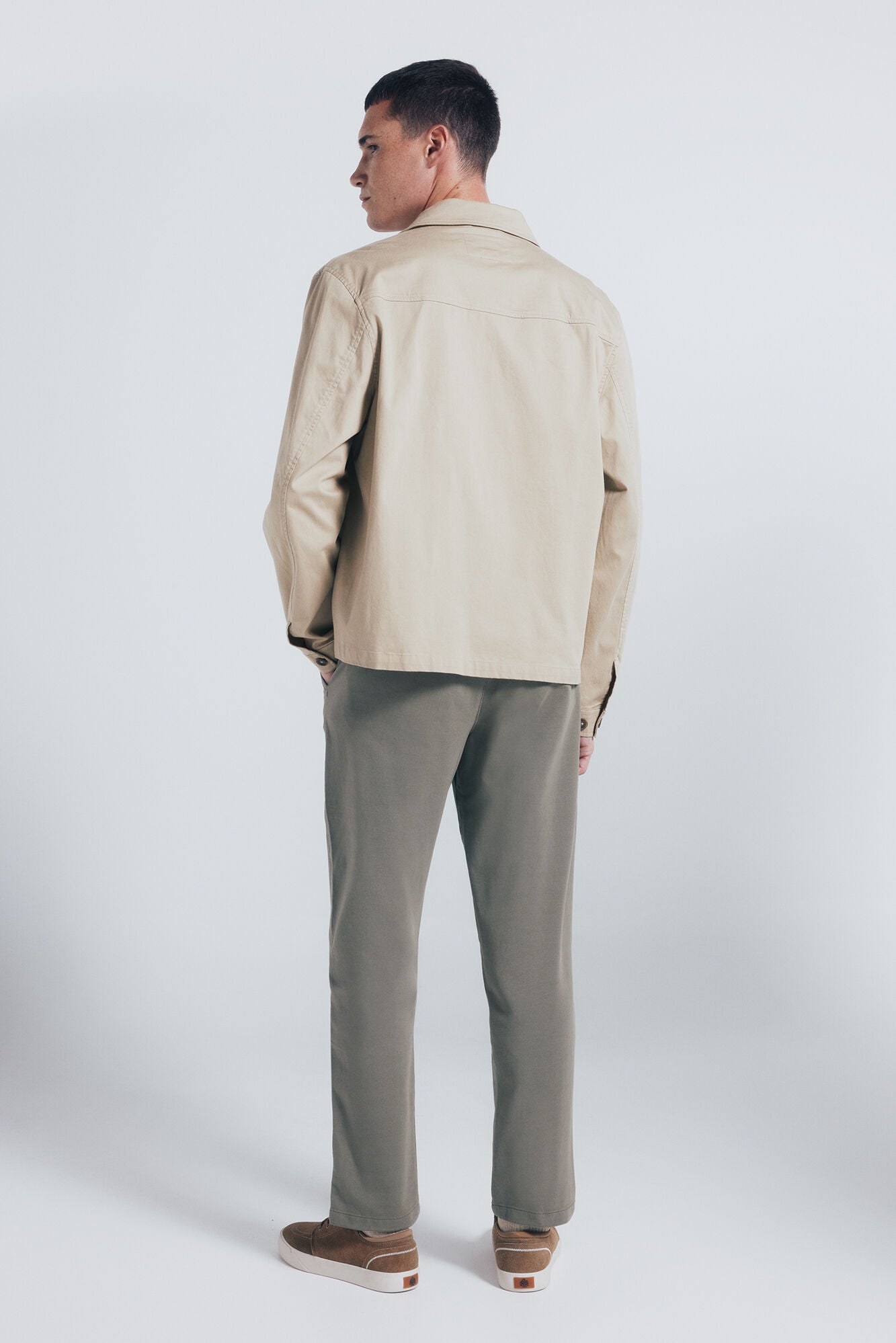 Springfield_Green_Slim Fit Comfort Chinos_1552726_93_06