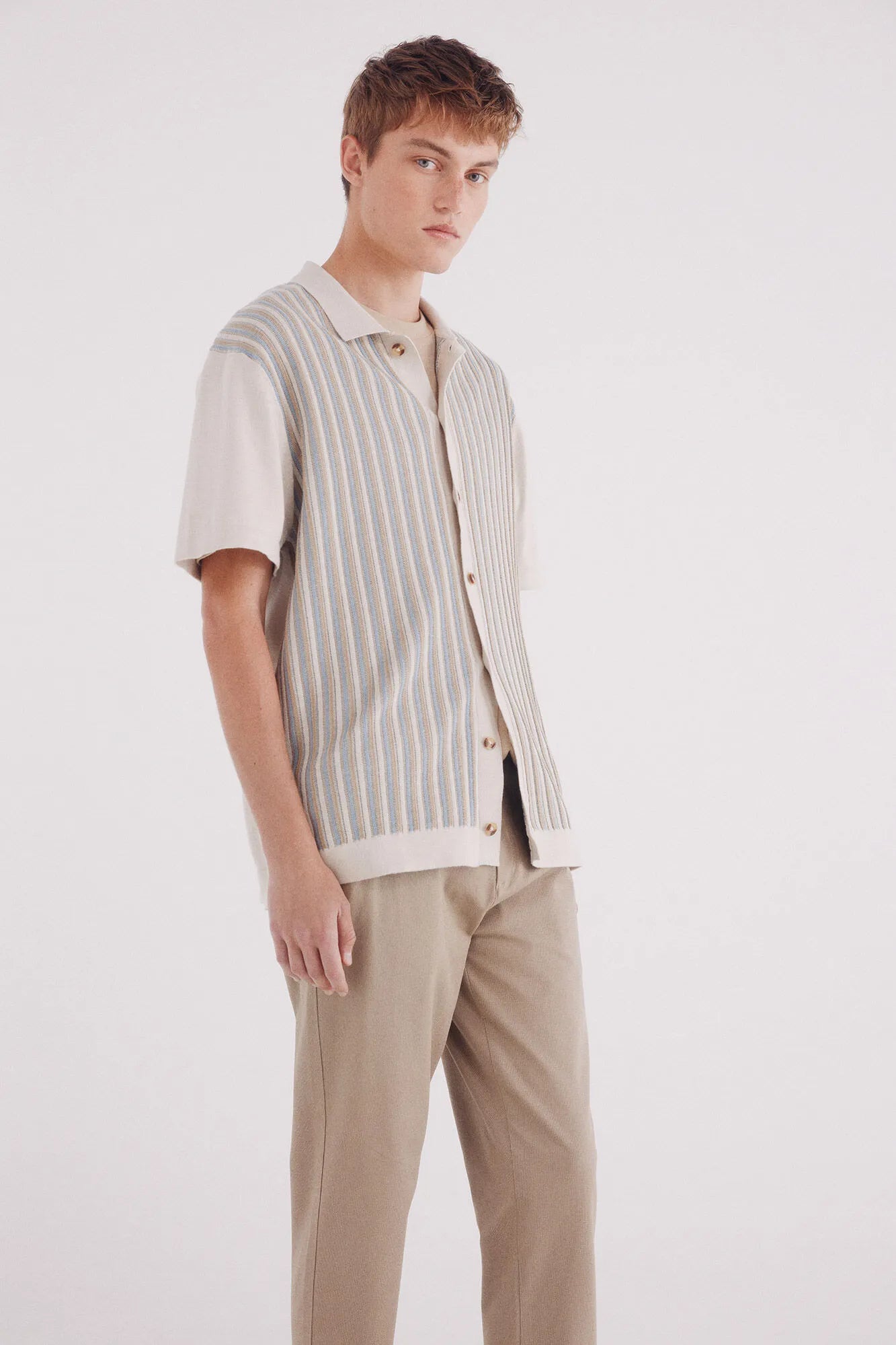 Springfield_0_Slim Fit Micro-Printed Chinos Pants_1552727_36_03