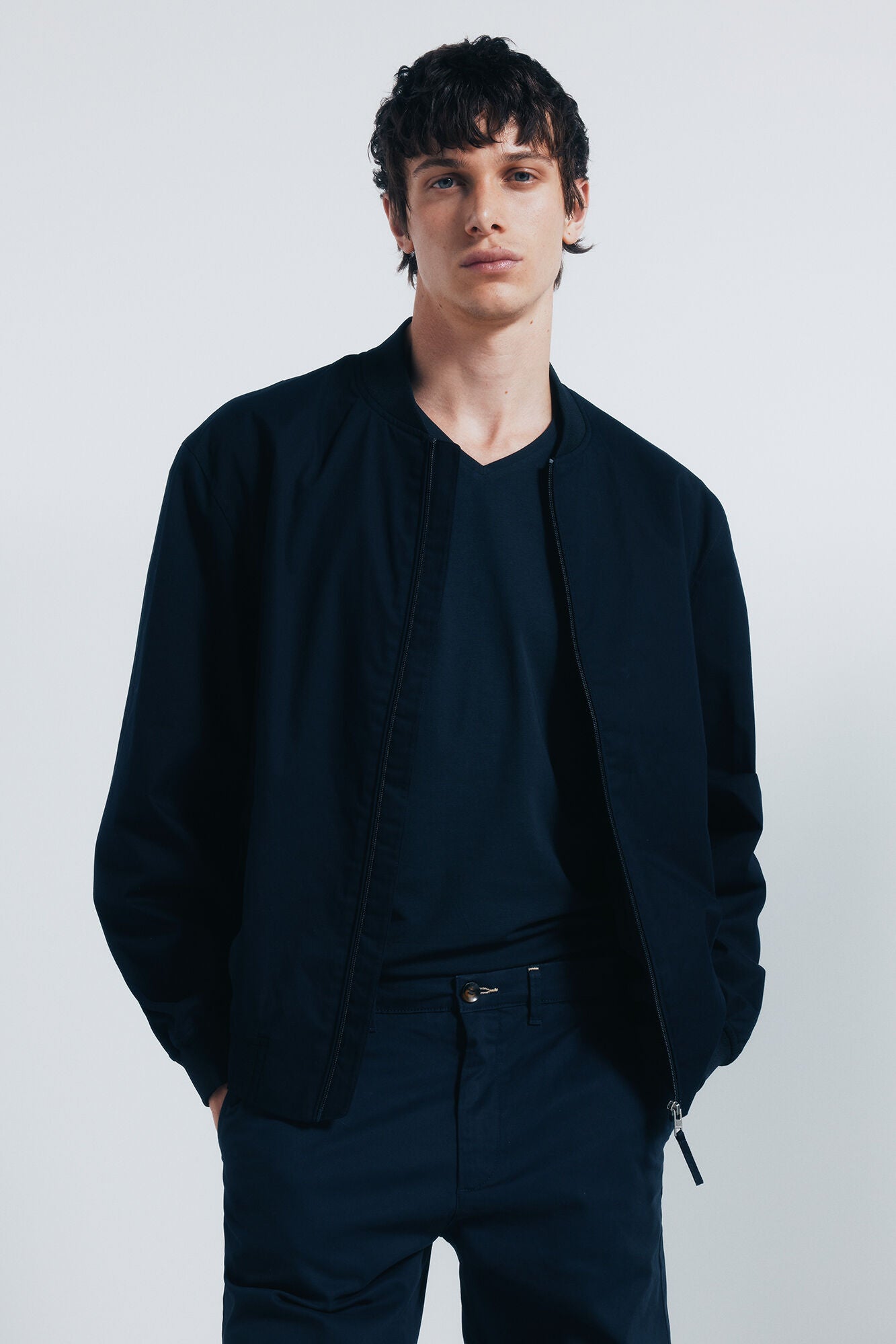 Springfield_Blue_Slim Fit Washed Trousers_1552731_11_03