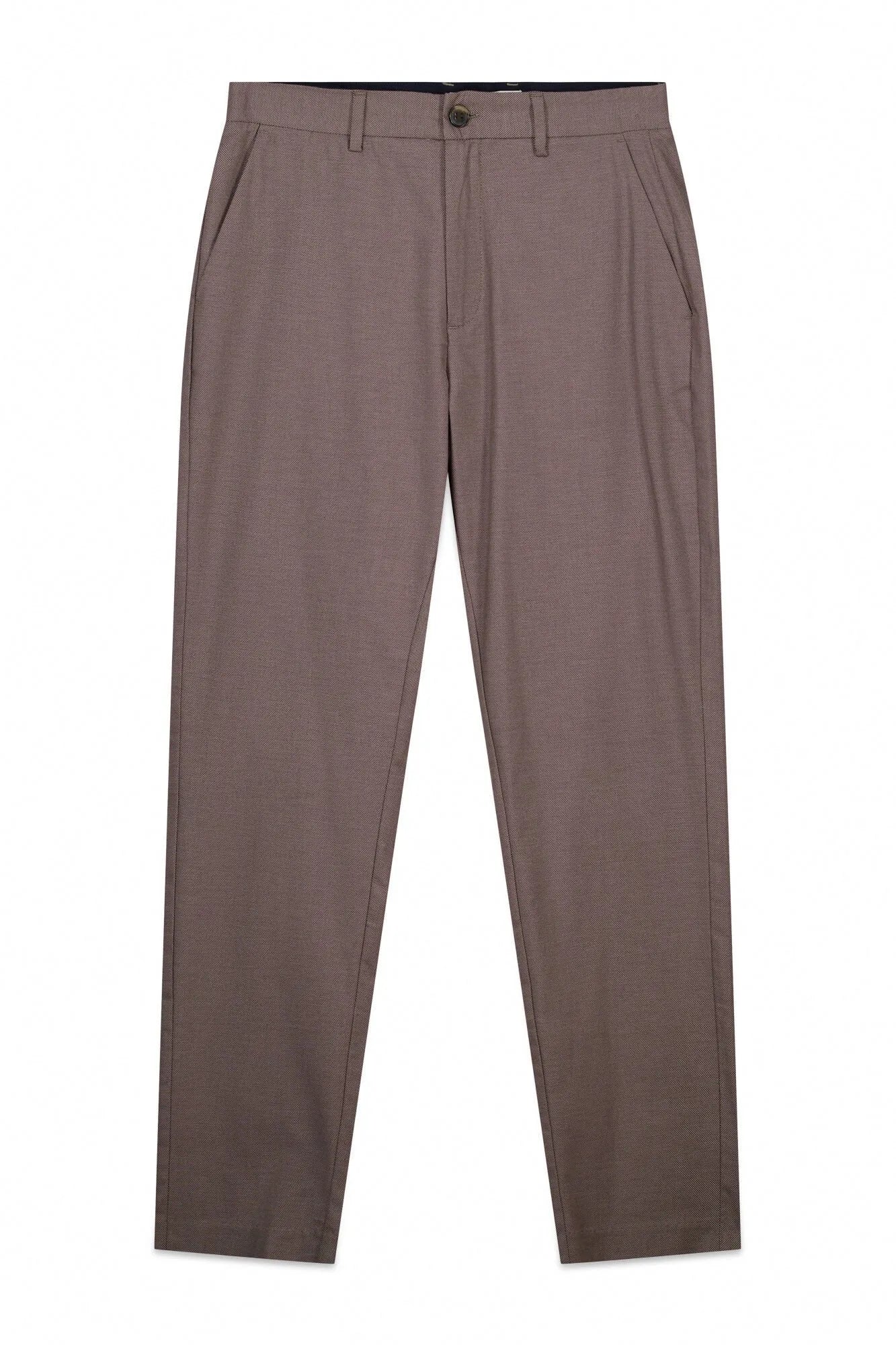 Springfield Brown Men Comfort Fit Chinos Trousers SKU: 1553723_35 Image 08